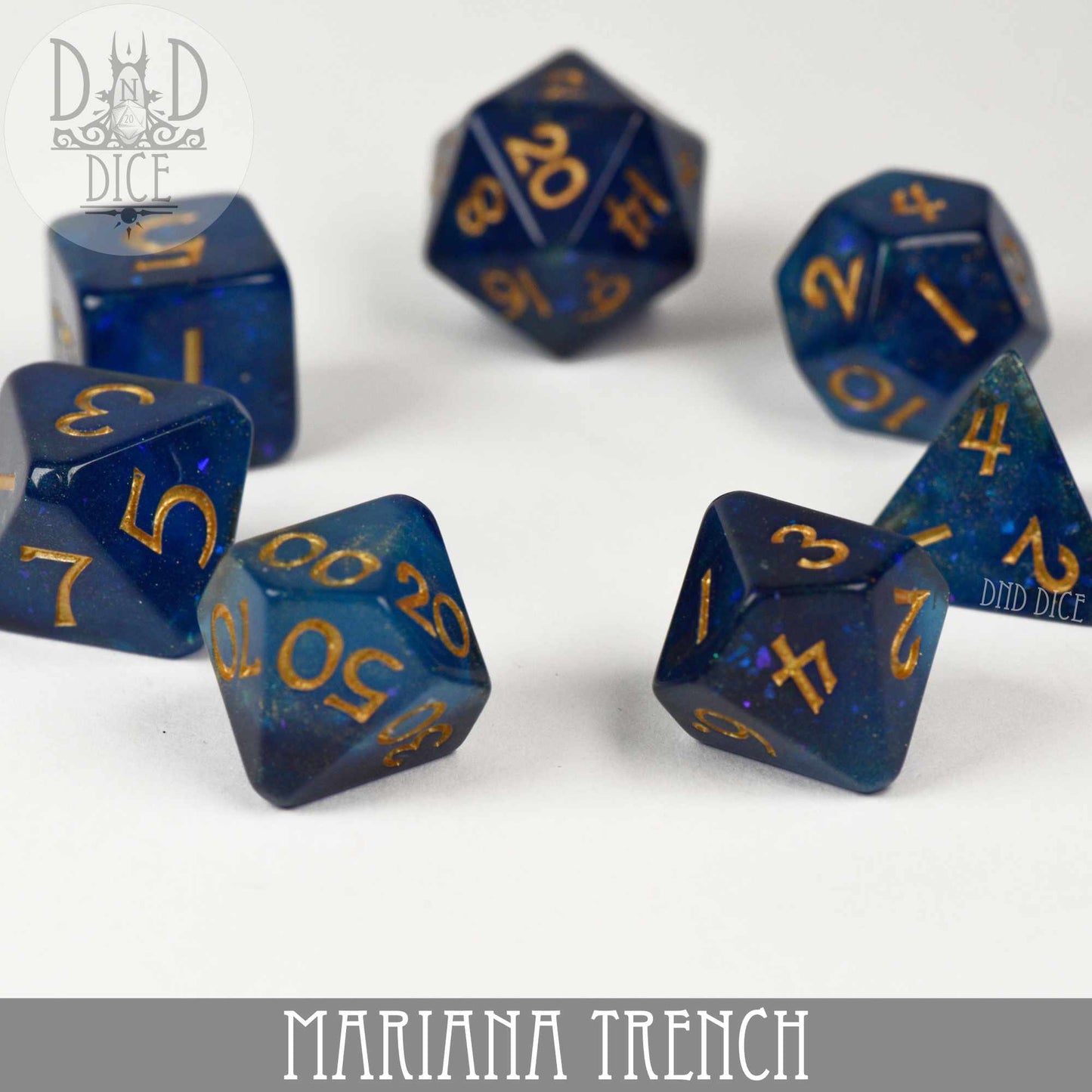 Mariana Trench Dice Set - Premium Dice Sets & Games from DND DICE - Just $12! Shop now at Game Crave Tournament Store