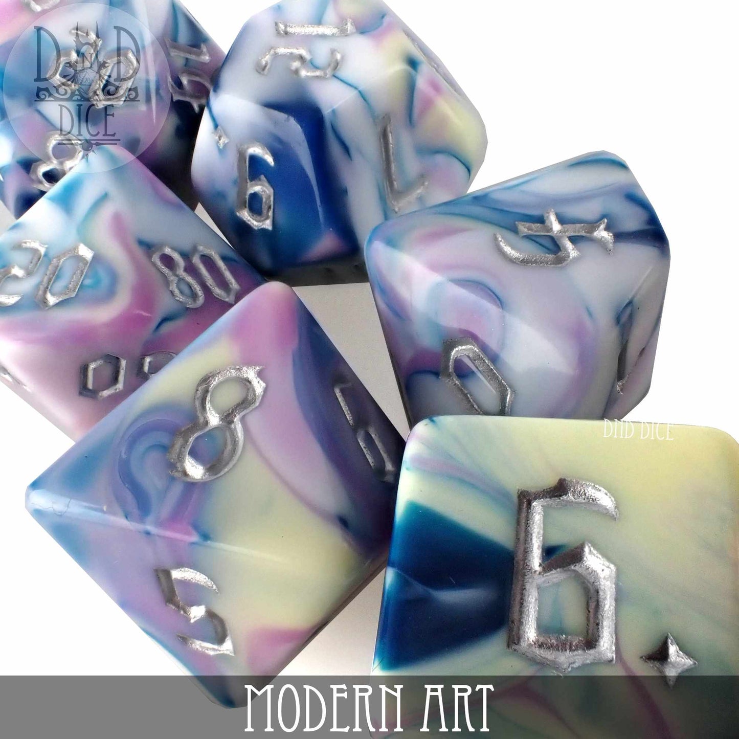 Modern Art Dice Set - Premium Dice Sets & Games from DND DICE - Just $10! Shop now at Game Crave Tournament Store