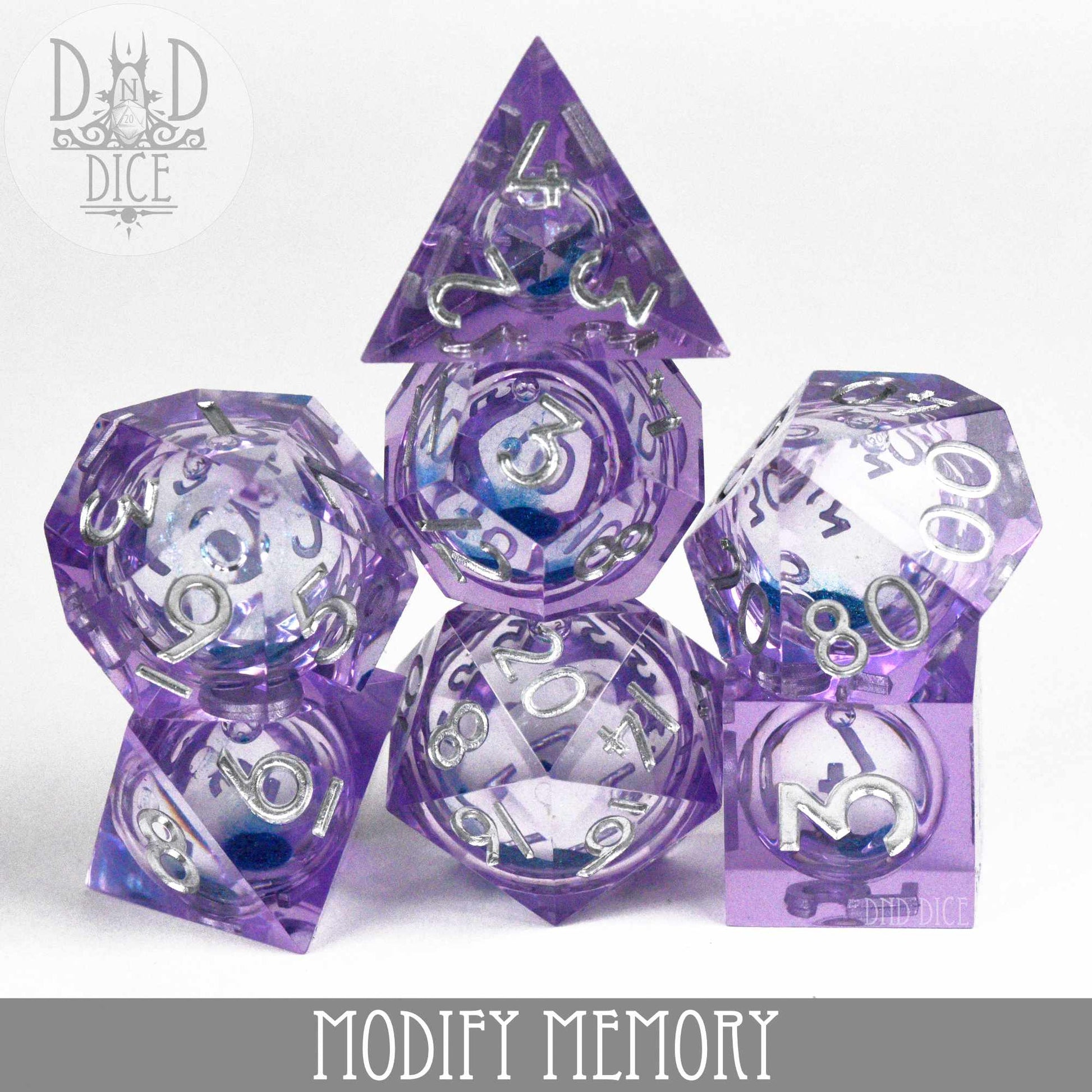 Modify Memory Liquid Core Dice Set - Premium Dice Sets & Games from DND DICE - Just $40! Shop now at Game Crave Tournament Store