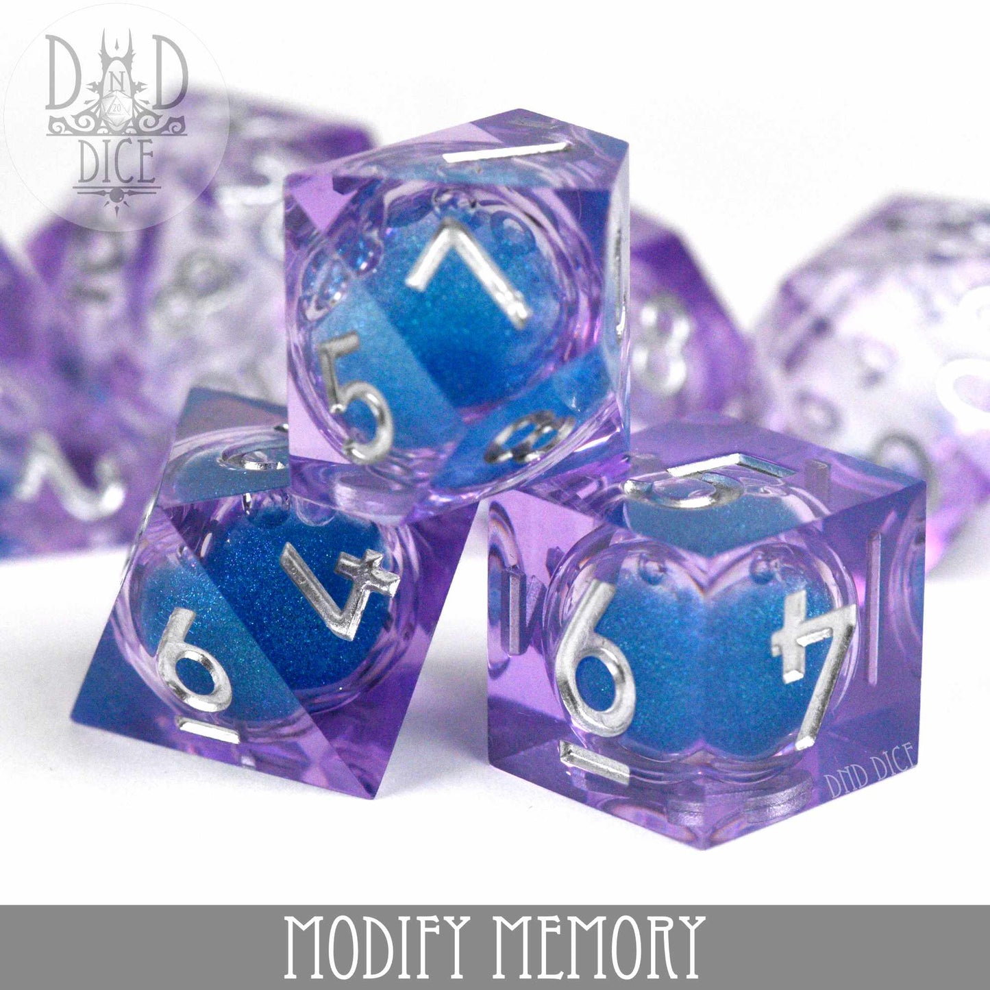 Modify Memory Liquid Core Dice Set - Premium Dice Sets & Games from DND DICE - Just $40! Shop now at Game Crave Tournament Store