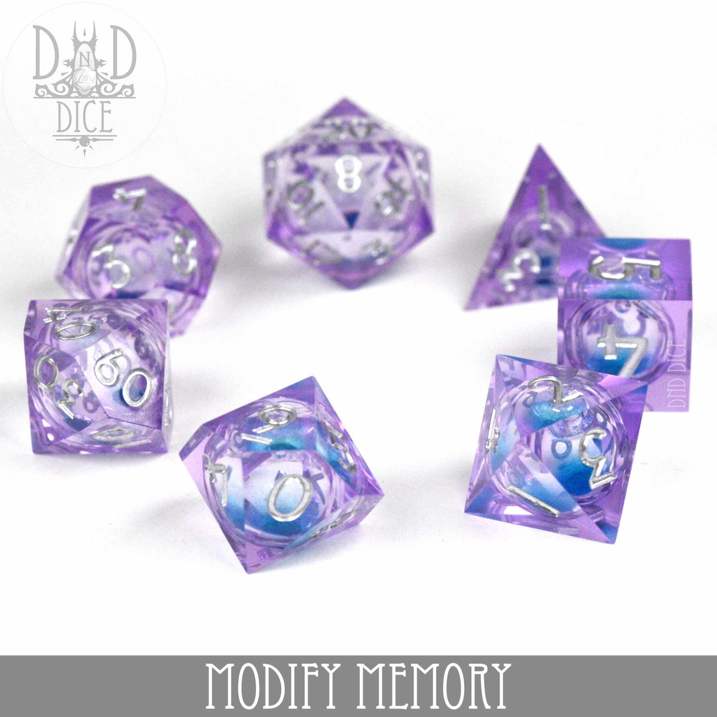 Modify Memory Liquid Core Dice Set - Premium Dice Sets & Games from DND DICE - Just $40! Shop now at Game Crave Tournament Store