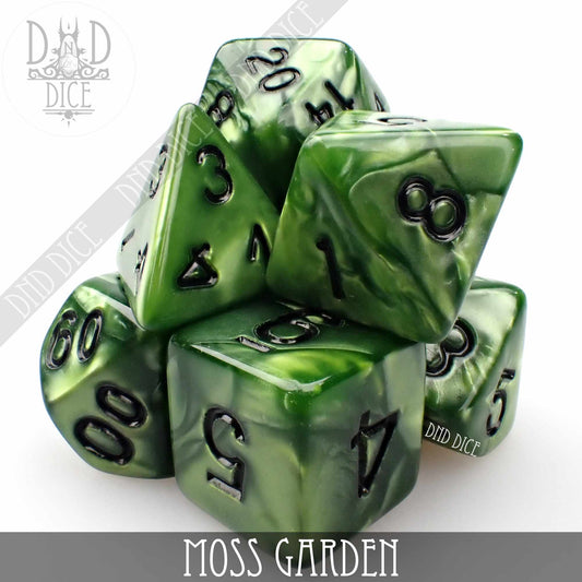 Moss Garden Dice Set - Premium Dice Sets & Games from DND DICE - Just $4! Shop now at Game Crave Tournament Store