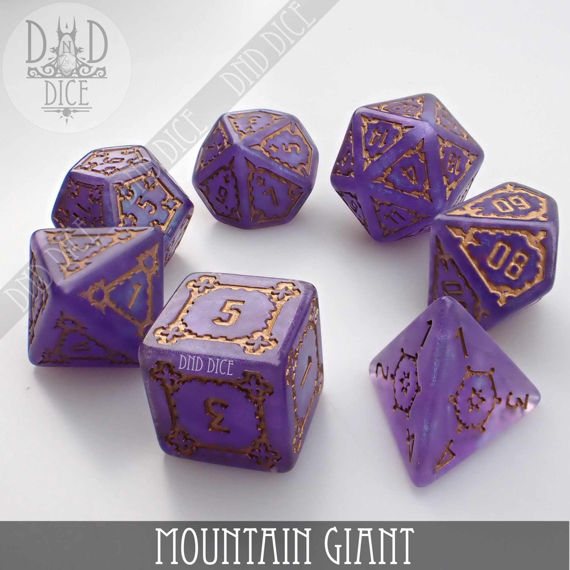 Mountain Giant Dice Set (Oversize) - Premium Dice Sets & Games from DND DICE - Just $20! Shop now at Game Crave Tournament Store