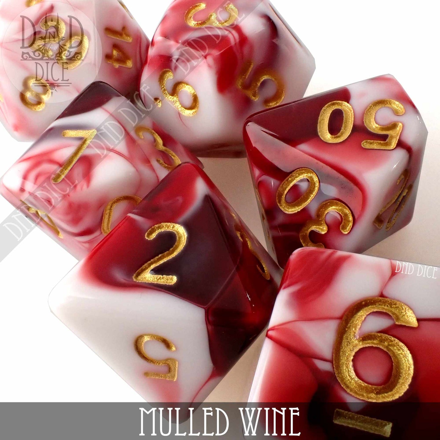 Mulled Wine Dice Set - Premium Dice Sets & Games from DND DICE - Just $6! Shop now at Game Crave Tournament Store