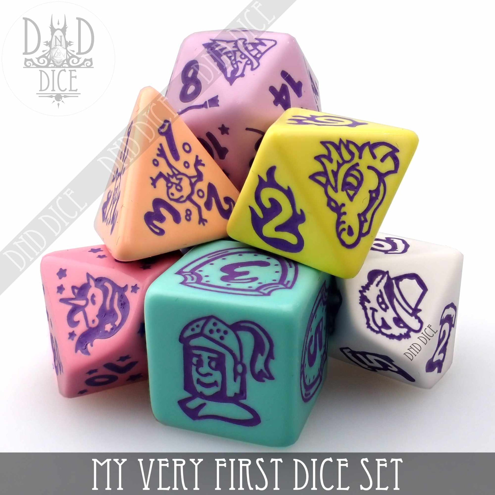 My Very First Dice Set - Premium Dice Sets & Games from DND DICE - Just $17! Shop now at Game Crave Tournament Store