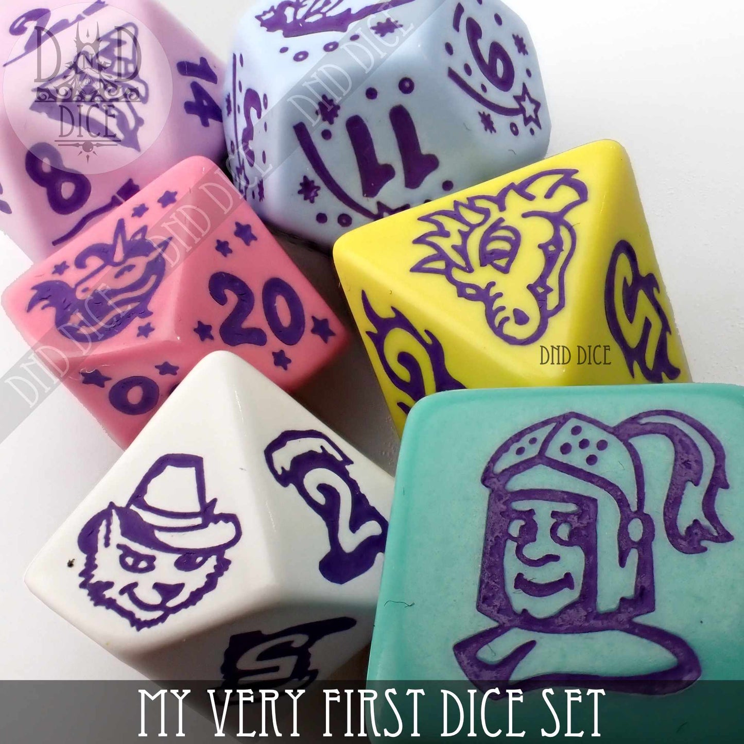 My Very First Dice Set - Premium Dice Sets & Games from DND DICE - Just $17! Shop now at Game Crave Tournament Store