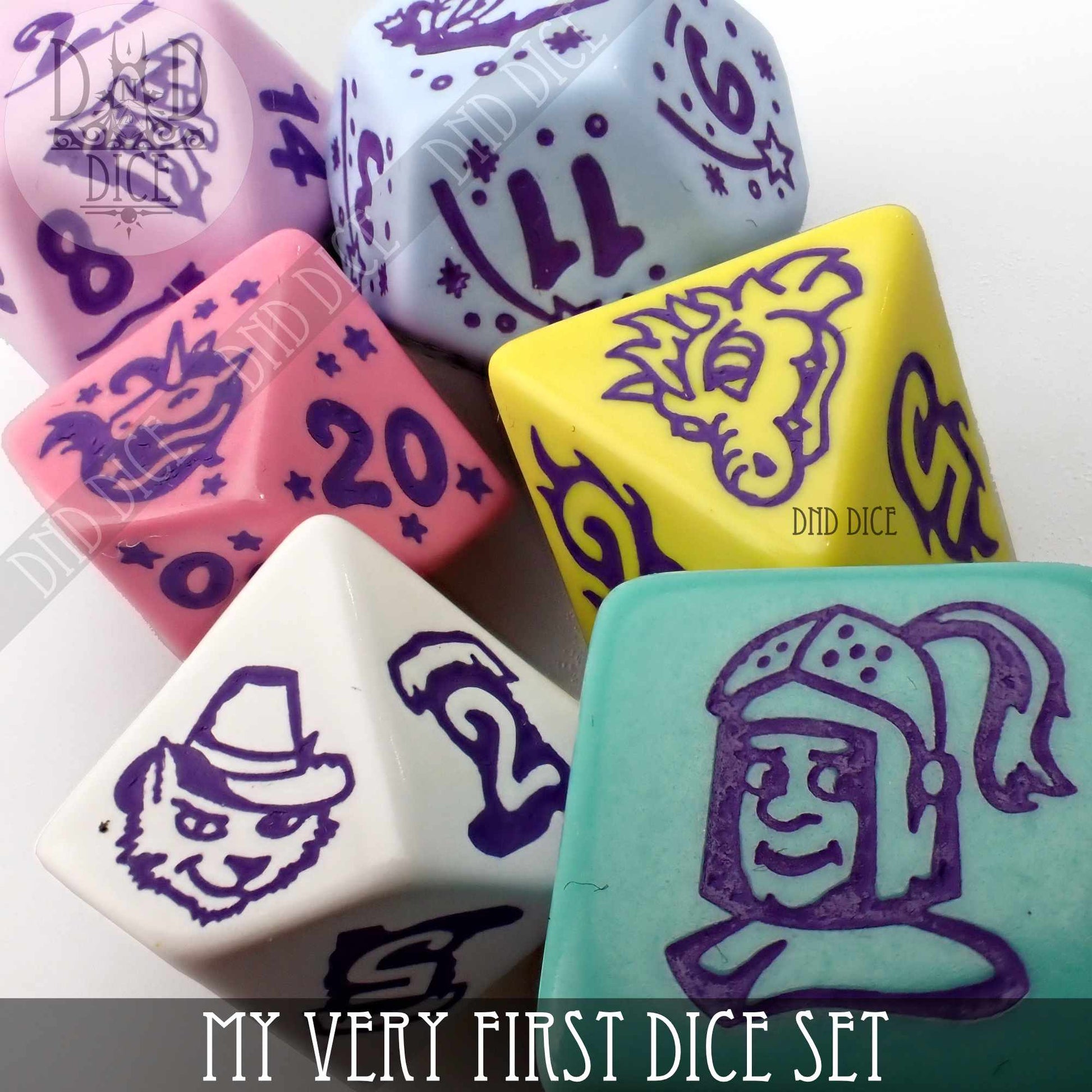 My Very First Dice Set - Premium Dice Sets & Games from DND DICE - Just $17! Shop now at Game Crave Tournament Store