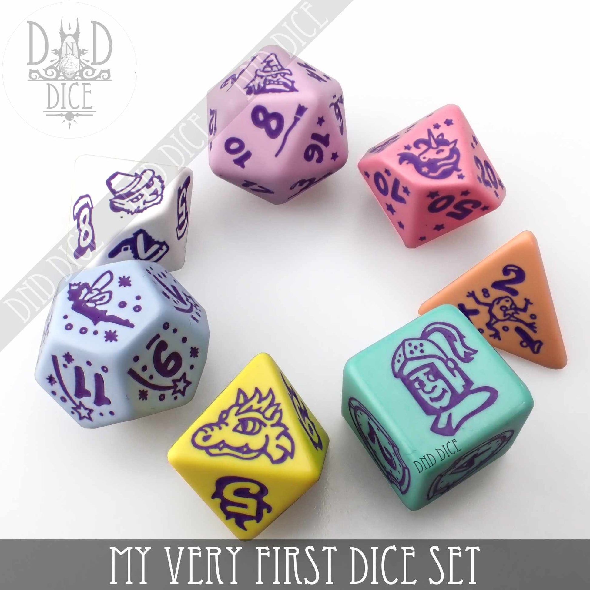 My Very First Dice Set - Premium Dice Sets & Games from DND DICE - Just $17! Shop now at Game Crave Tournament Store