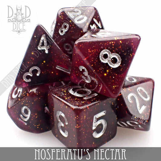 Nosferatu's Nectar Dice Set - Premium Dice Sets & Games from DND DICE - Just $8! Shop now at Game Crave Tournament Store