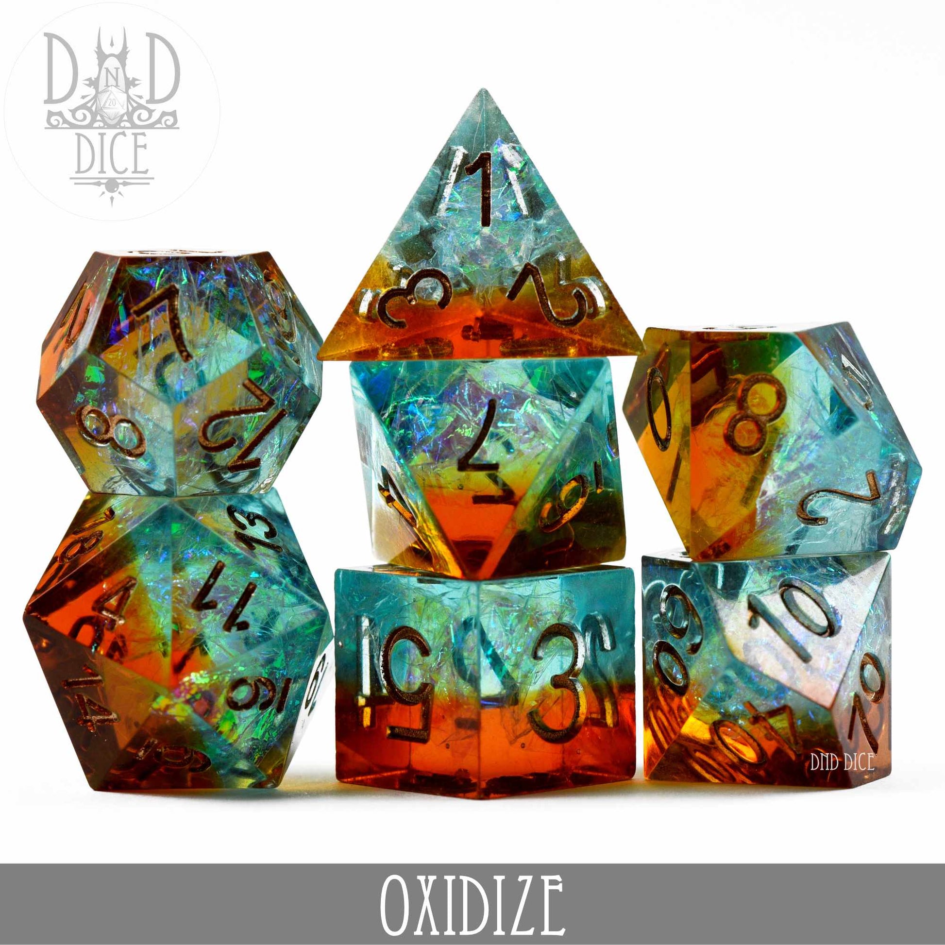 Oxidize Handmade Dice Set - Premium Dice Sets & Games from DND DICE - Just $35! Shop now at Game Crave Tournament Store