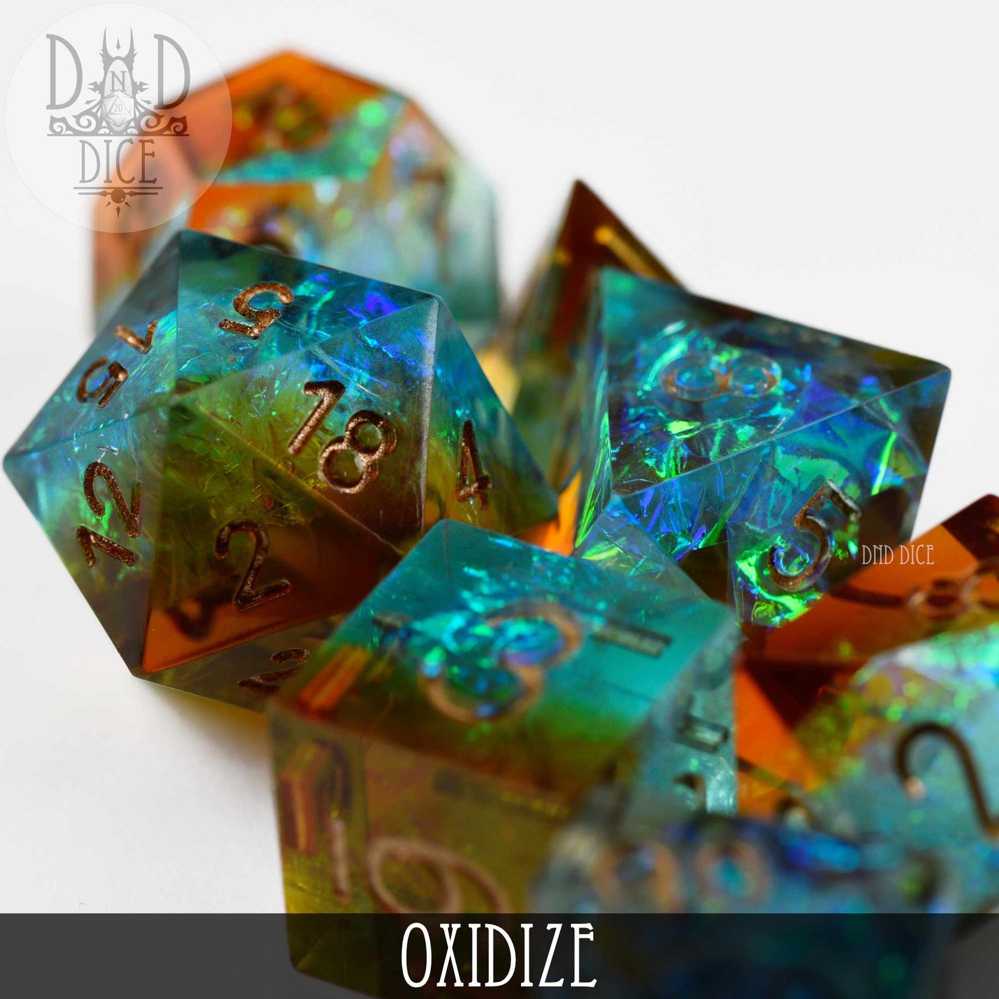 Oxidize Handmade Dice Set - Premium Dice Sets & Games from DND DICE - Just $35! Shop now at Game Crave Tournament Store