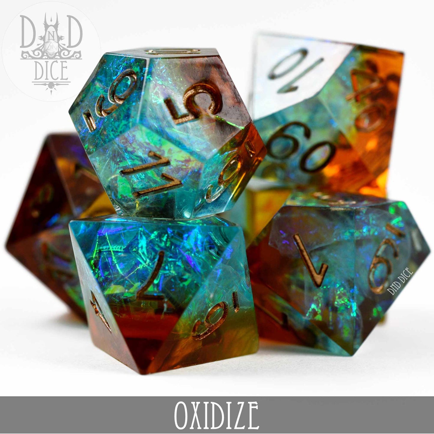 Oxidize Handmade Dice Set - Premium Dice Sets & Games from DND DICE - Just $35! Shop now at Game Crave Tournament Store