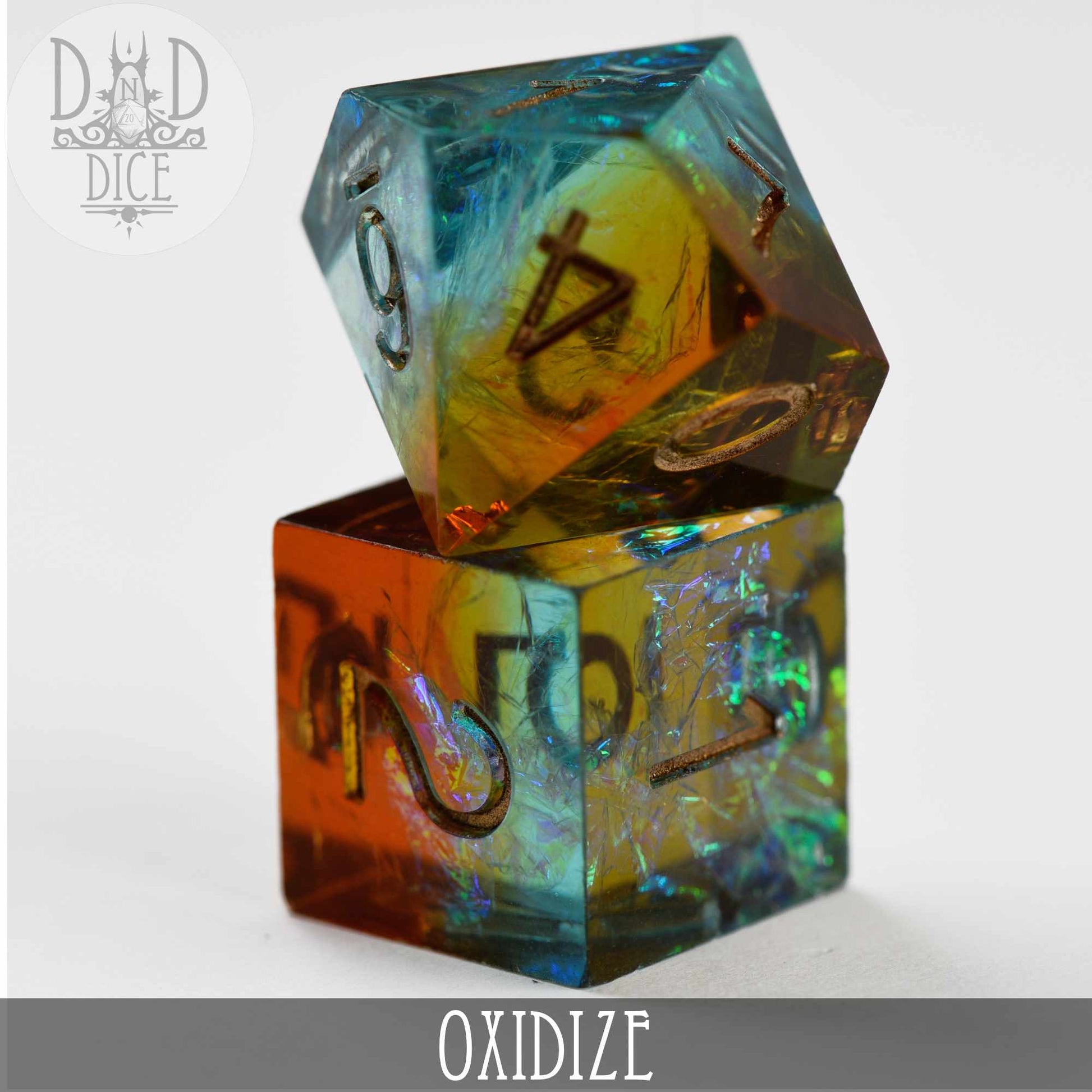 Oxidize Handmade Dice Set - Premium Dice Sets & Games from DND DICE - Just $35! Shop now at Game Crave Tournament Store