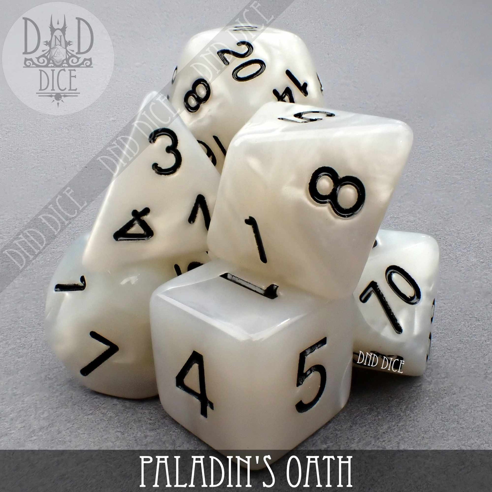 Paladin's Oath Dice Set - Premium Dice Sets & Games from DND DICE - Just $4! Shop now at Game Crave Tournament Store