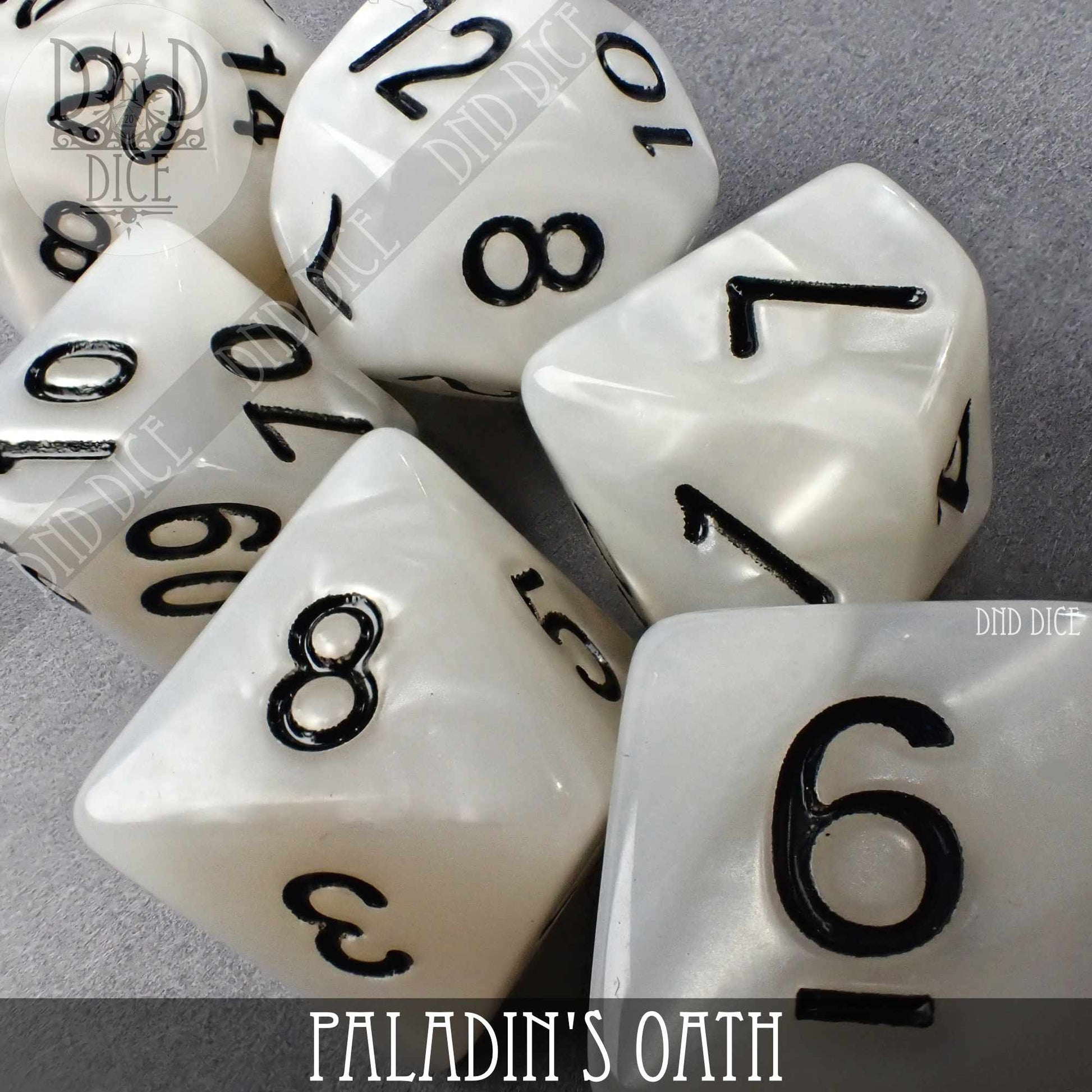 Paladin's Oath Dice Set - Premium Dice Sets & Games from DND DICE - Just $4! Shop now at Game Crave Tournament Store