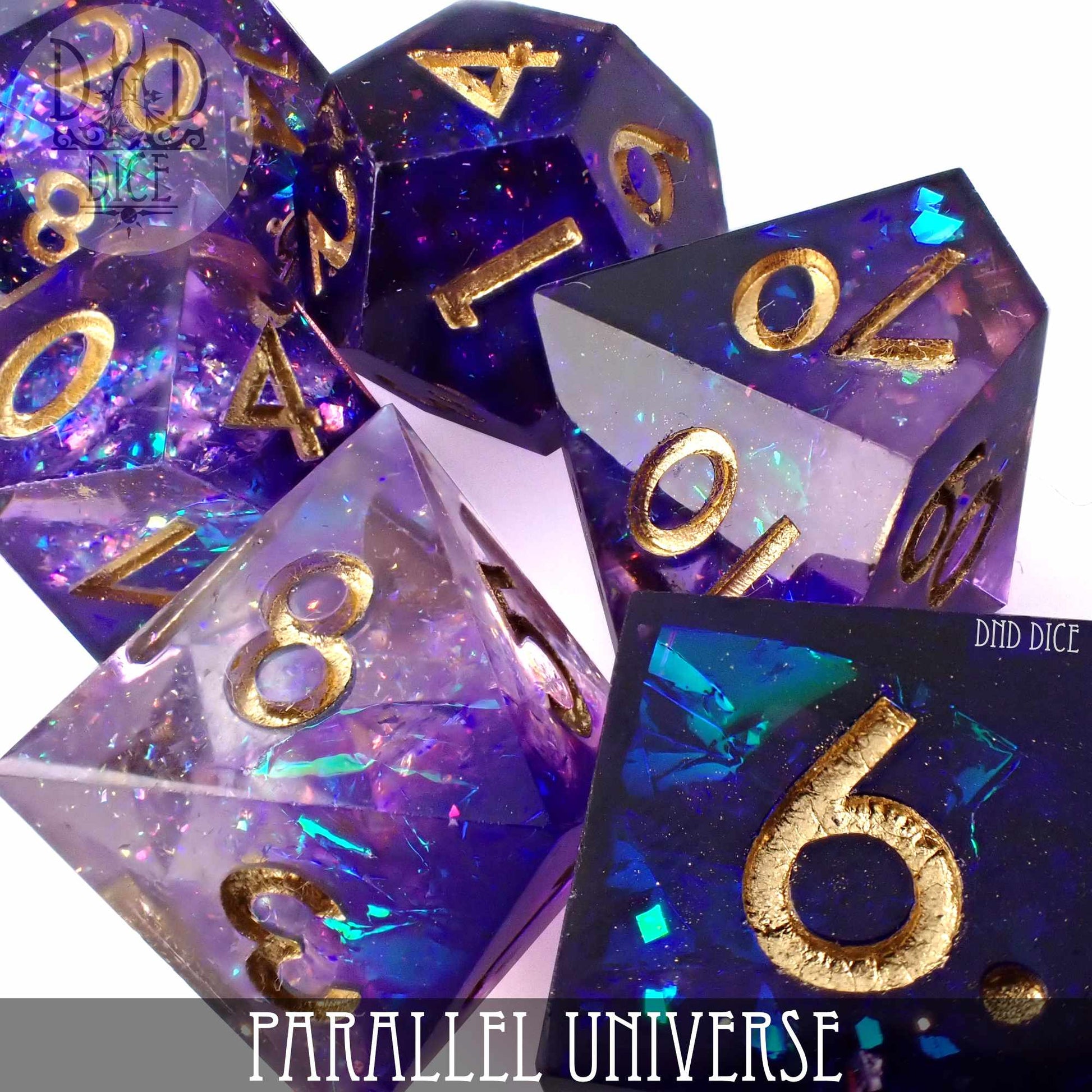 Parallel Universe Handmade Dice Set - Premium Dice Sets & Games from DND DICE - Just $35! Shop now at Game Crave Tournament Store