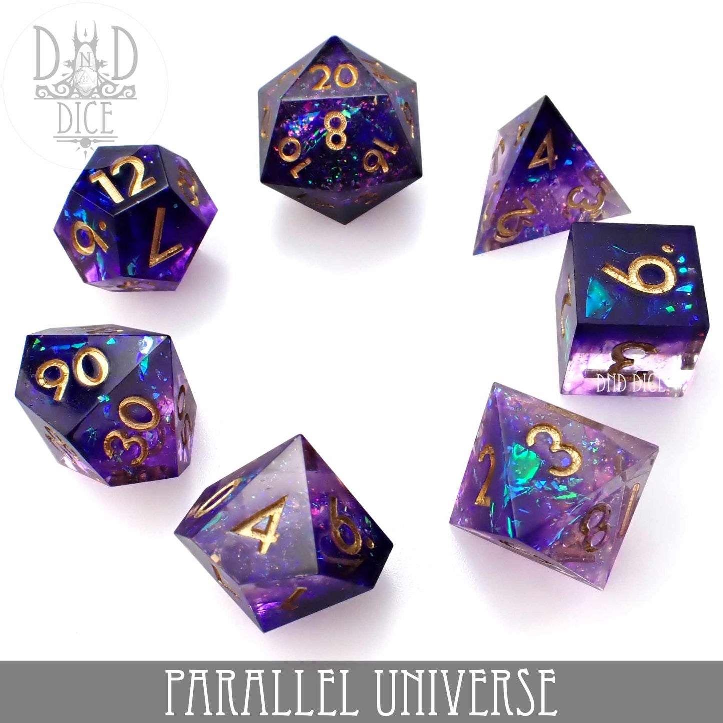 Parallel Universe Handmade Dice Set - Premium Dice Sets & Games from DND DICE - Just $35! Shop now at Game Crave Tournament Store