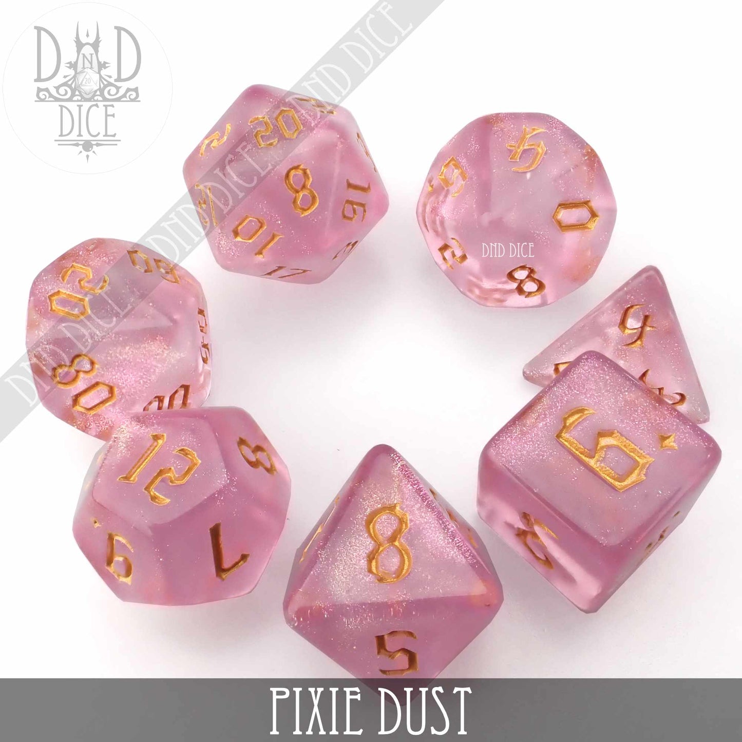 Pixie Dust Dice Set - Premium Dice Sets & Games from DND DICE - Just $6! Shop now at Game Crave Tournament Store