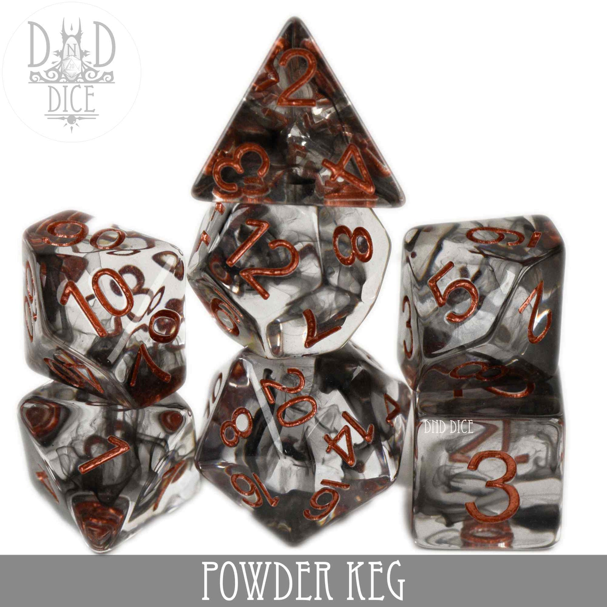 Powder Keg Dice Set - Premium Dice Sets & Games from DND DICE - Just $8! Shop now at Game Crave Tournament Store