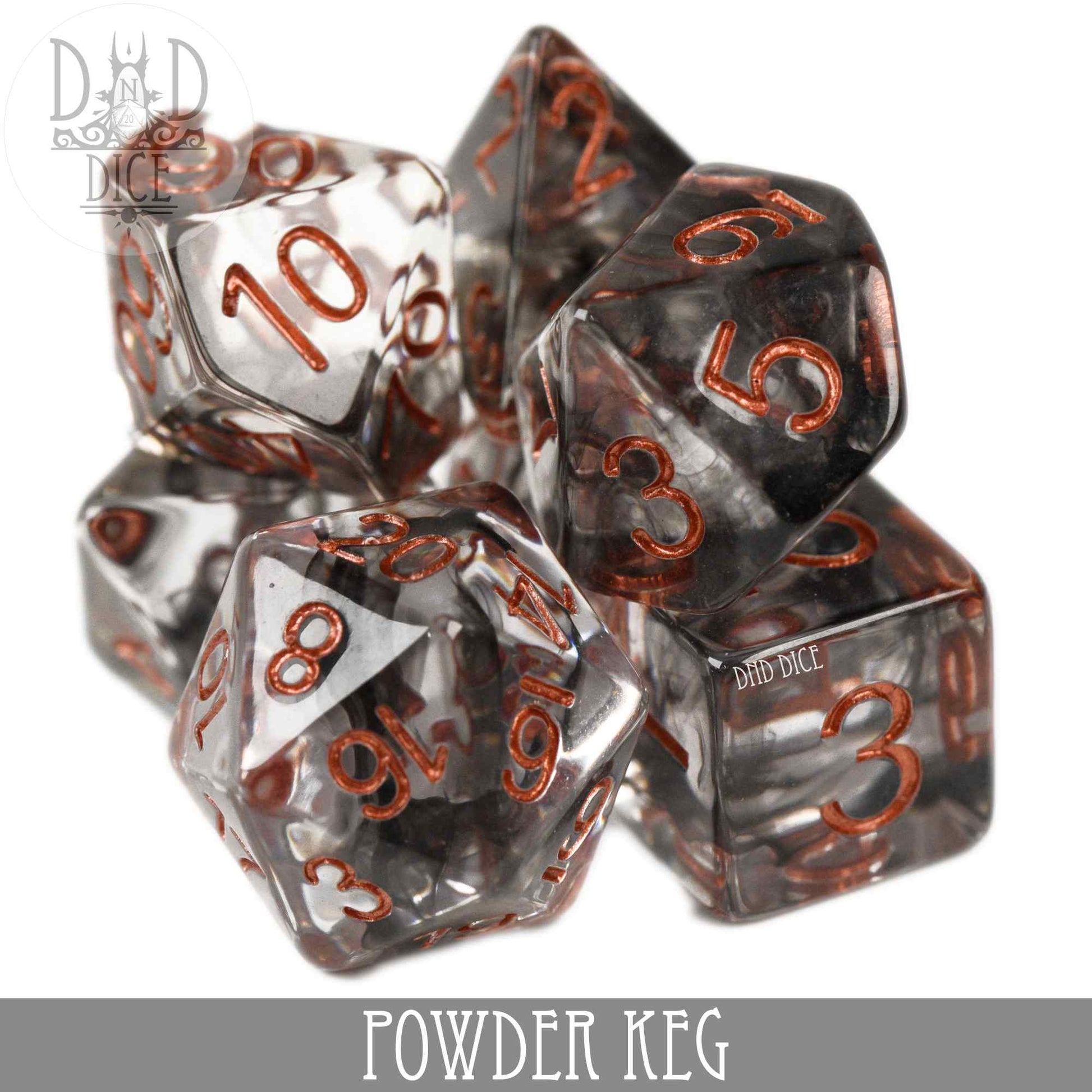 Powder Keg Dice Set - Premium Dice Sets & Games from DND DICE - Just $8! Shop now at Game Crave Tournament Store