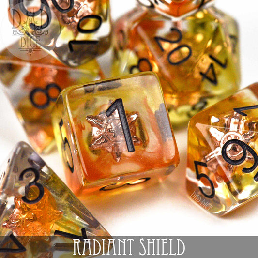 Radiant Shield Dice Set - Premium Dice Sets & Games from DND DICE - Just $15! Shop now at Game Crave Tournament Store