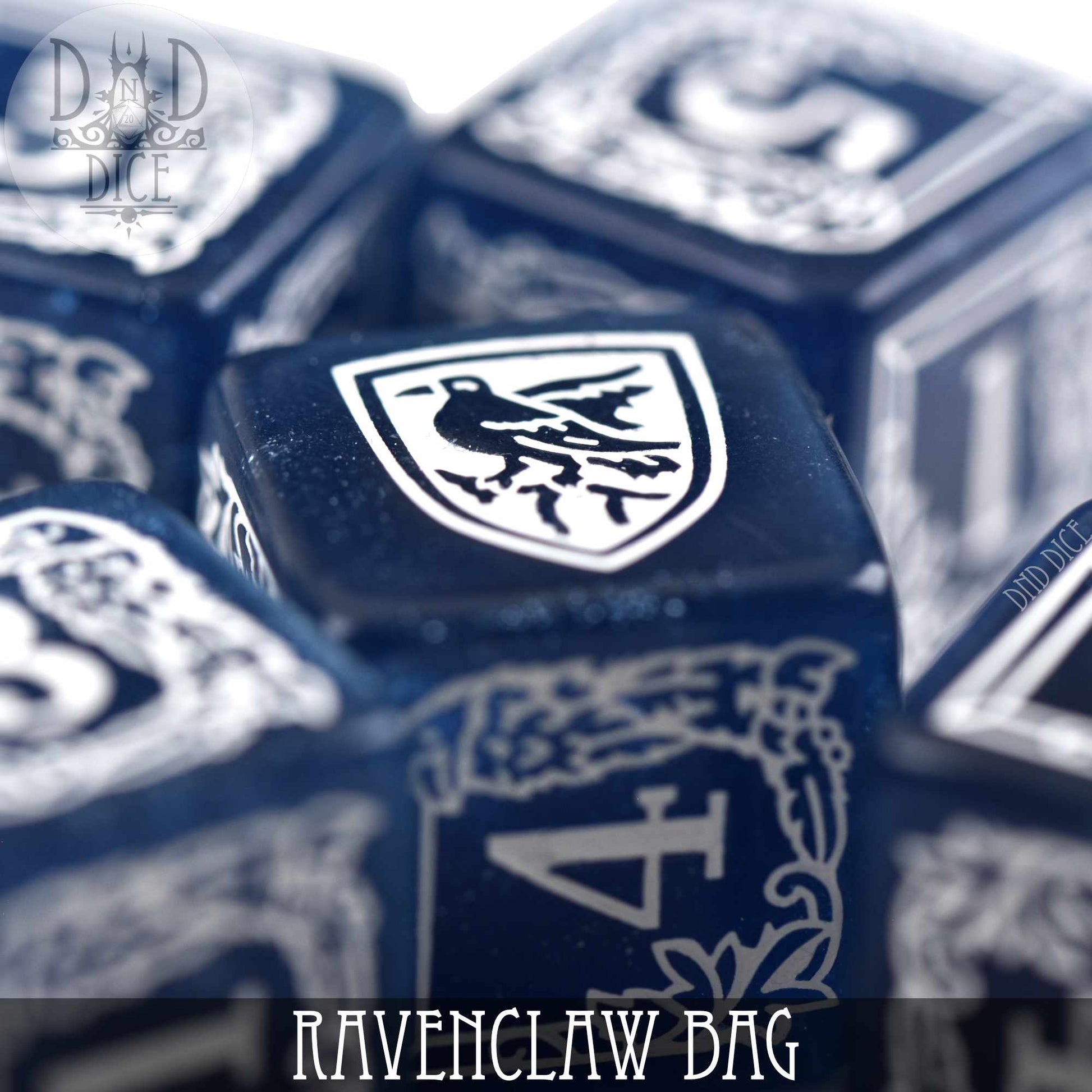 Harry Potter - Ravenclaw Dice Bag & 5D6 - Premium Dice Sets & Games from DND DICE - Just $30! Shop now at Game Crave Tournament Store