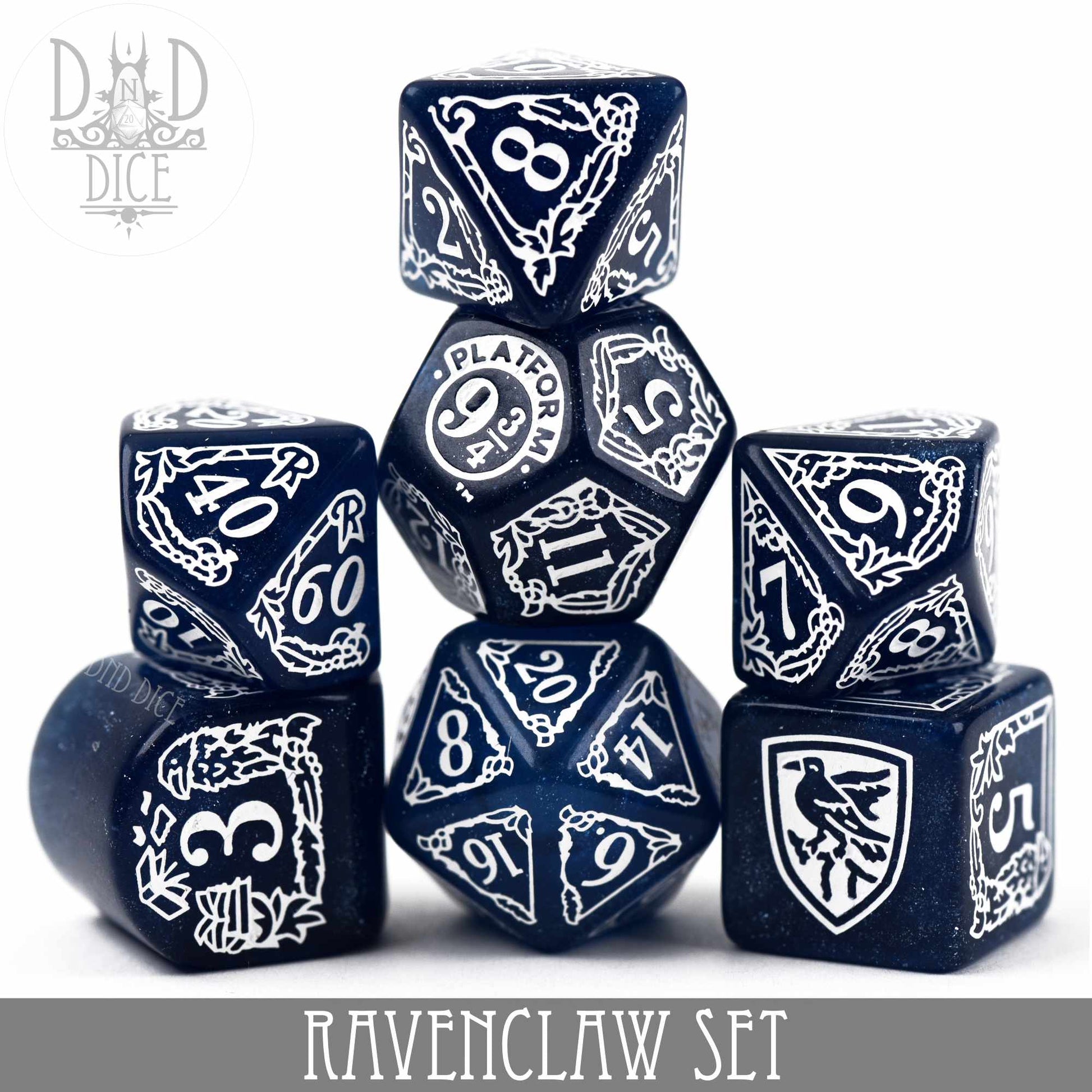 Harry Potter - Ravenclaw Dice Set - Premium Dice Sets & Games from DND DICE - Just $24! Shop now at Game Crave Tournament Store