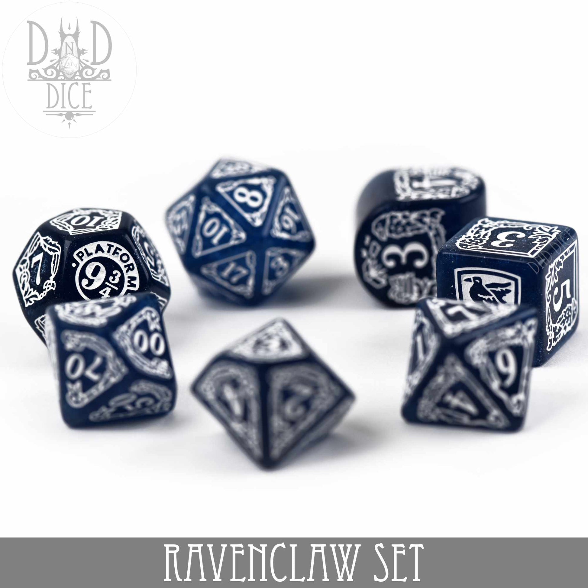 Harry Potter - Ravenclaw Dice Set - Premium Dice Sets & Games from DND DICE - Just $24! Shop now at Game Crave Tournament Store