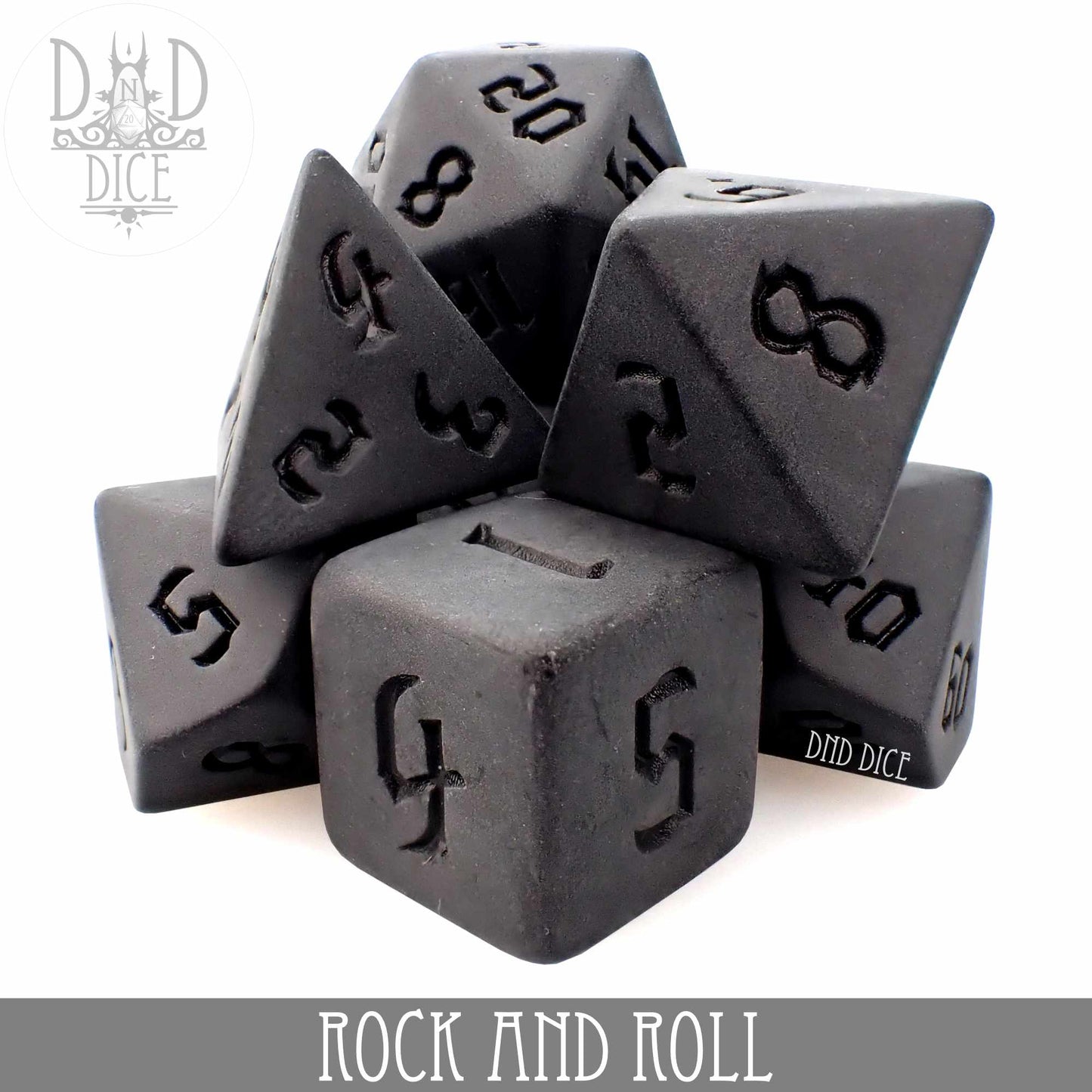 Rock and Roll Dice Set - Premium Dice Sets & Games from DND DICE - Just $5! Shop now at Game Crave Tournament Store