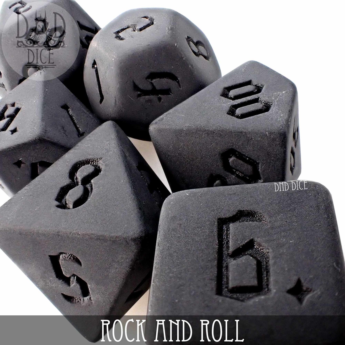 Rock and Roll Dice Set - Premium Dice Sets & Games from DND DICE - Just $5! Shop now at Game Crave Tournament Store