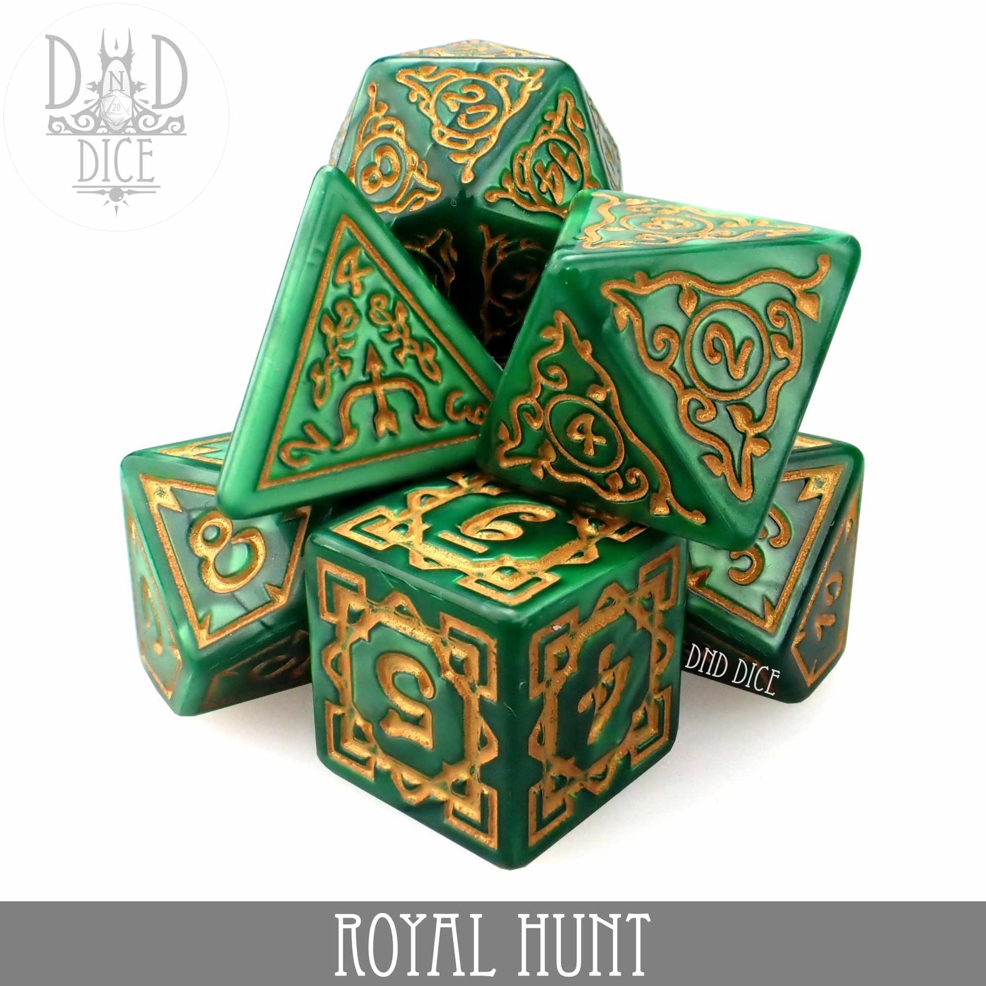 Royal Hunt Dice Set - Premium Dice Sets & Games from DND DICE - Just $8! Shop now at Game Crave Tournament Store