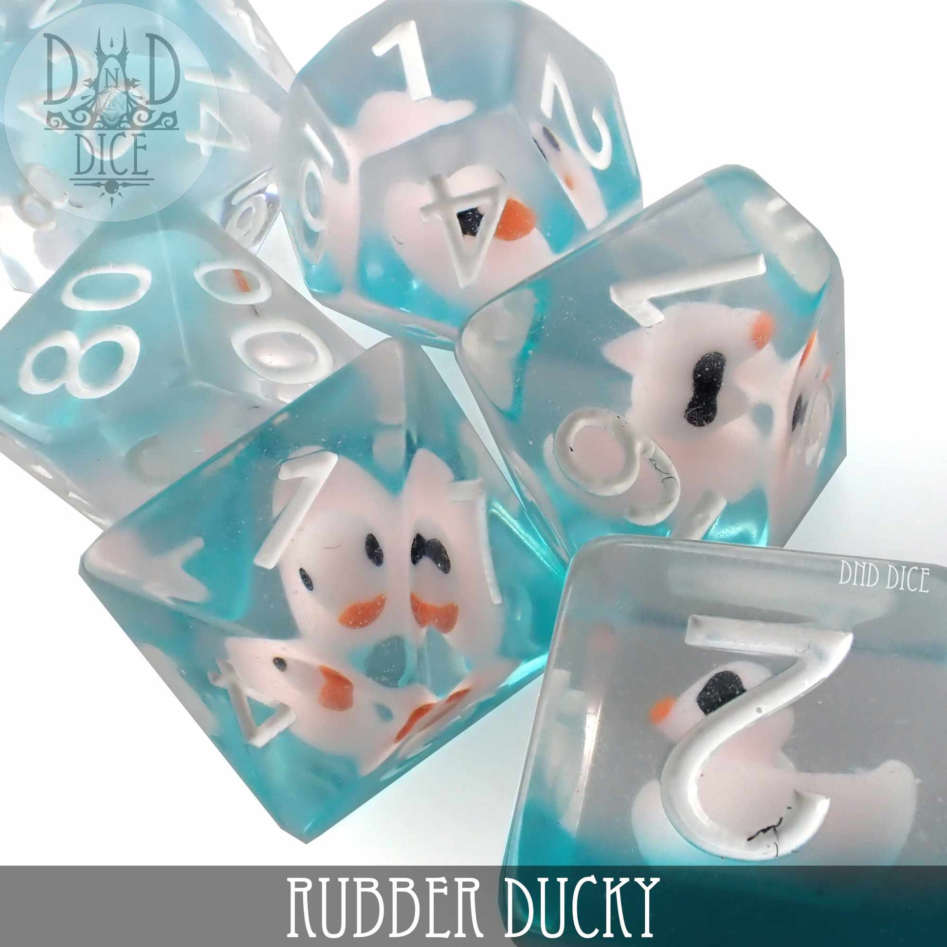 Rubber Ducky Dice Set - Premium Dice Sets & Games from DND DICE - Just $15! Shop now at Game Crave Tournament Store