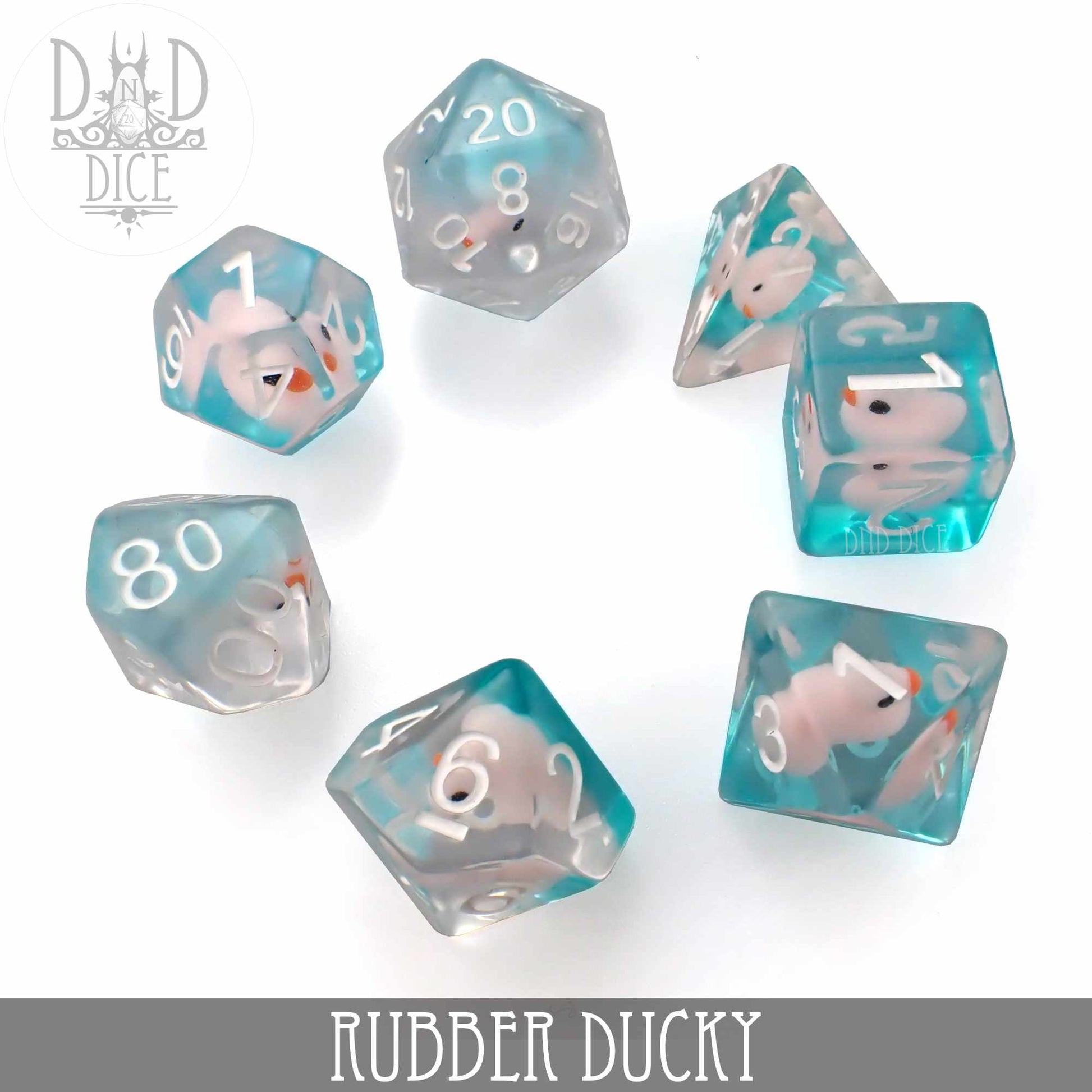 Rubber Ducky Dice Set - Premium Dice Sets & Games from DND DICE - Just $15! Shop now at Game Crave Tournament Store