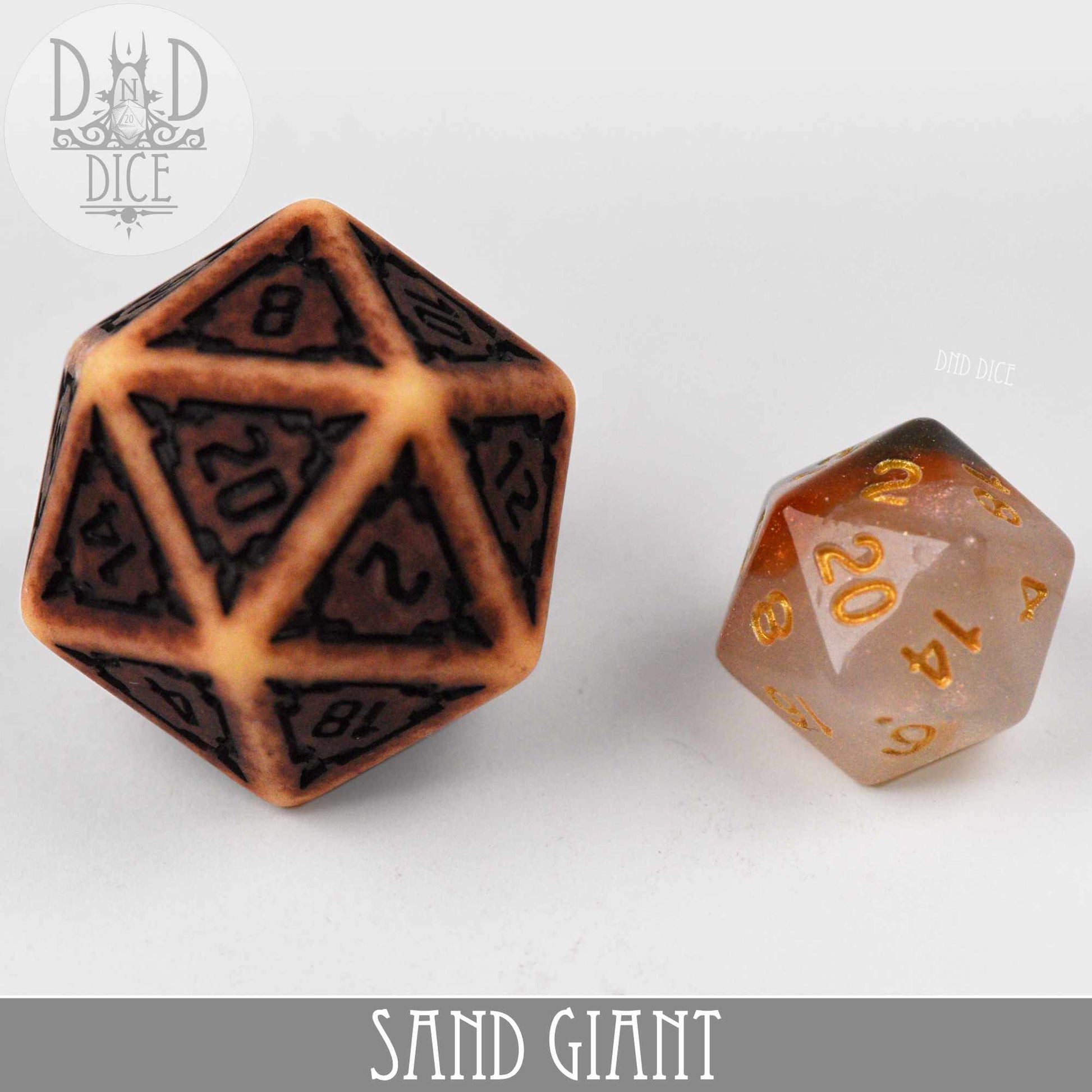 Sand Giant Dice Set (Oversize) - Premium Dice Sets & Games from DND DICE - Just $20! Shop now at Game Crave Tournament Store