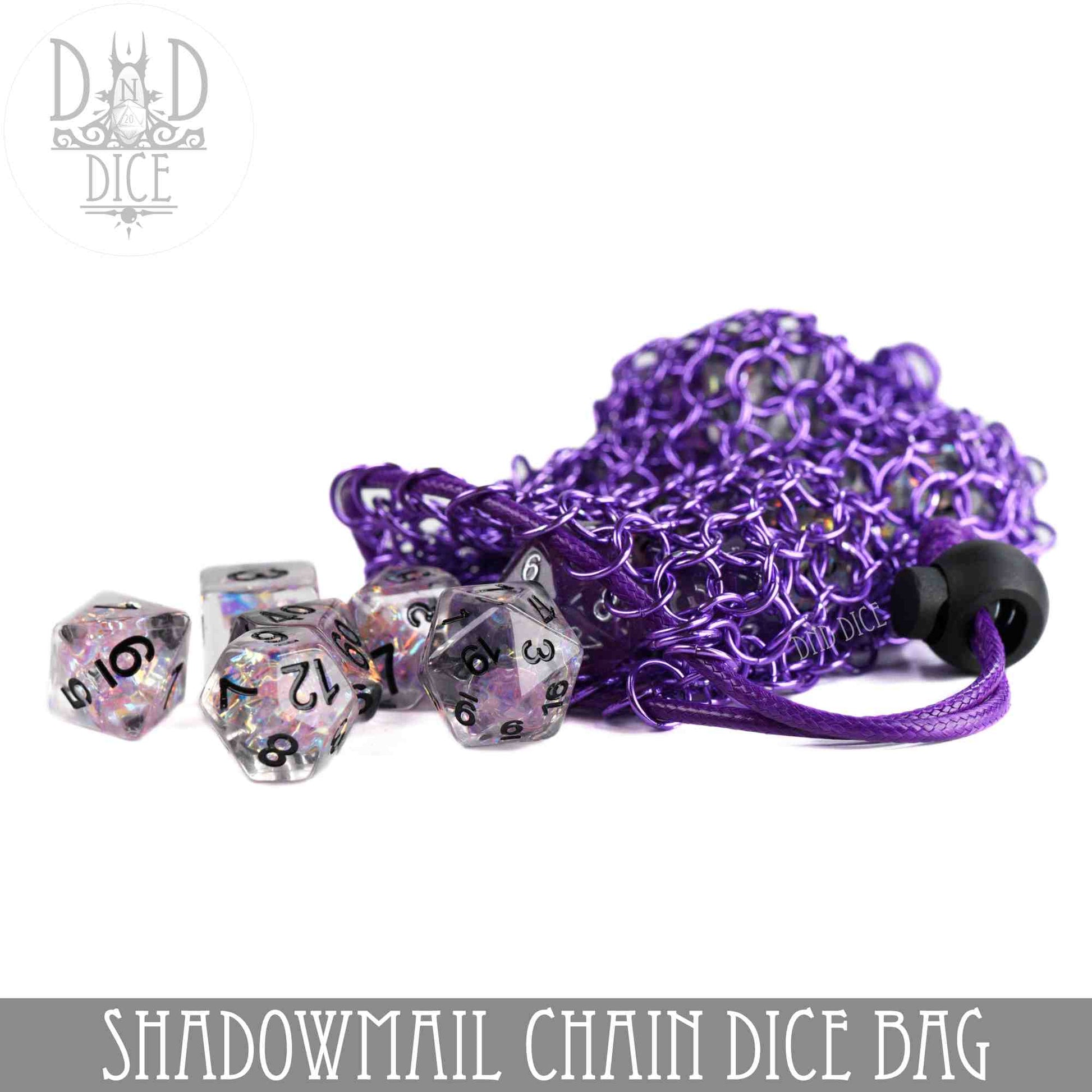 Shadowmail Dice Bag - Premium Dice Sets & Games from DND DICE - Just $25! Shop now at Game Crave Tournament Store