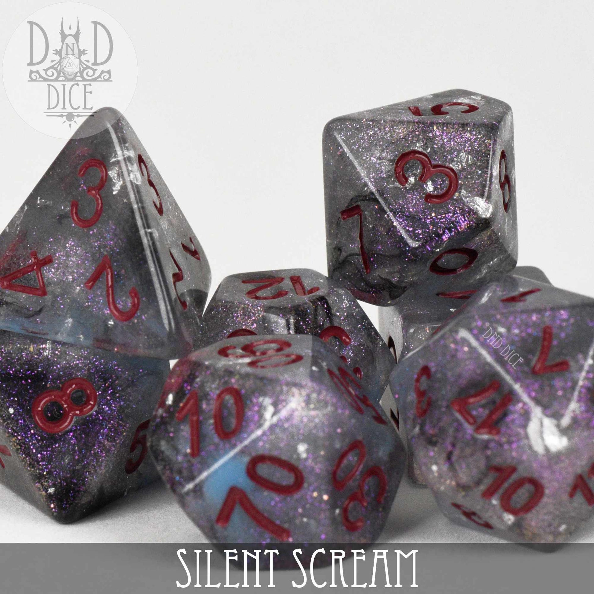 Silent Scream Dice Set - Premium Dice Sets & Games from DND DICE - Just $11! Shop now at Game Crave Tournament Store