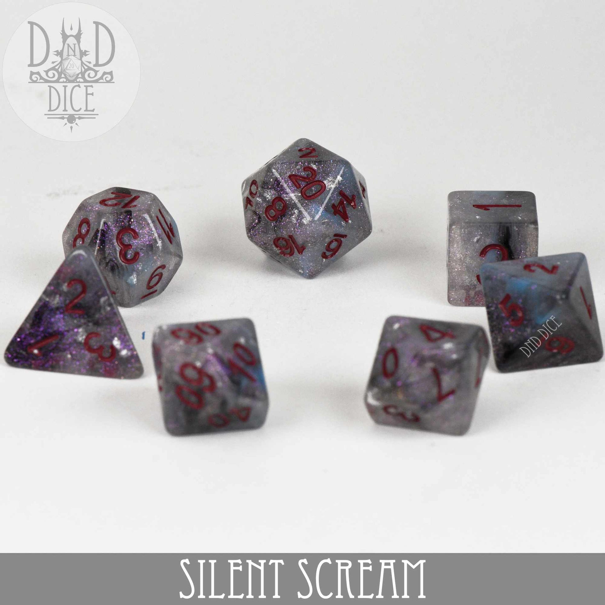 Silent Scream Dice Set - Premium Dice Sets & Games from DND DICE - Just $11! Shop now at Game Crave Tournament Store