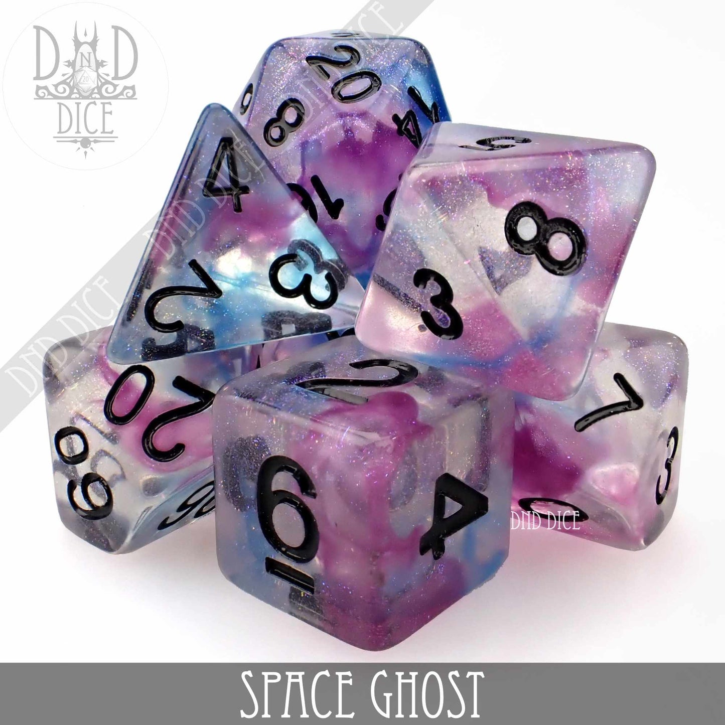 Space Ghost Dice Set - Premium Dice Sets & Games from DND DICE - Just $12! Shop now at Game Crave Tournament Store