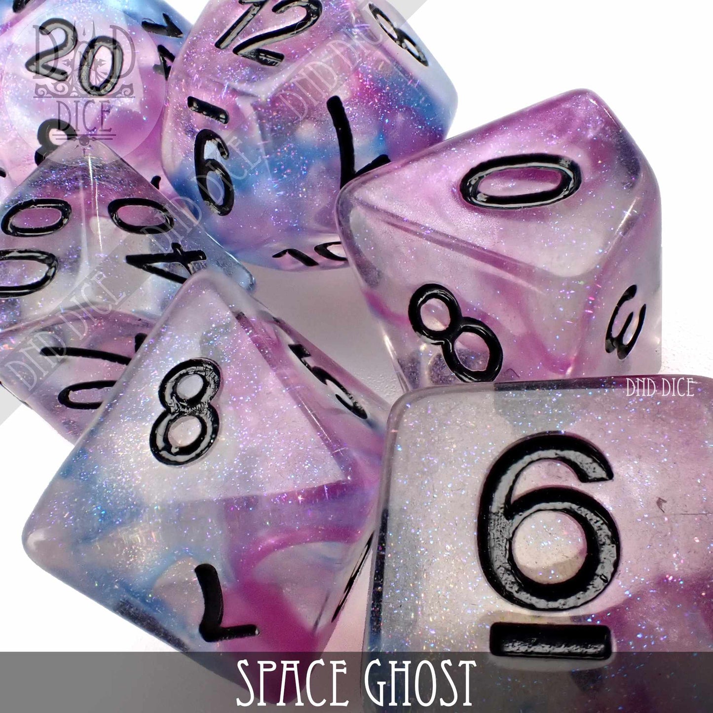 Space Ghost Dice Set - Premium Dice Sets & Games from DND DICE - Just $12! Shop now at Game Crave Tournament Store