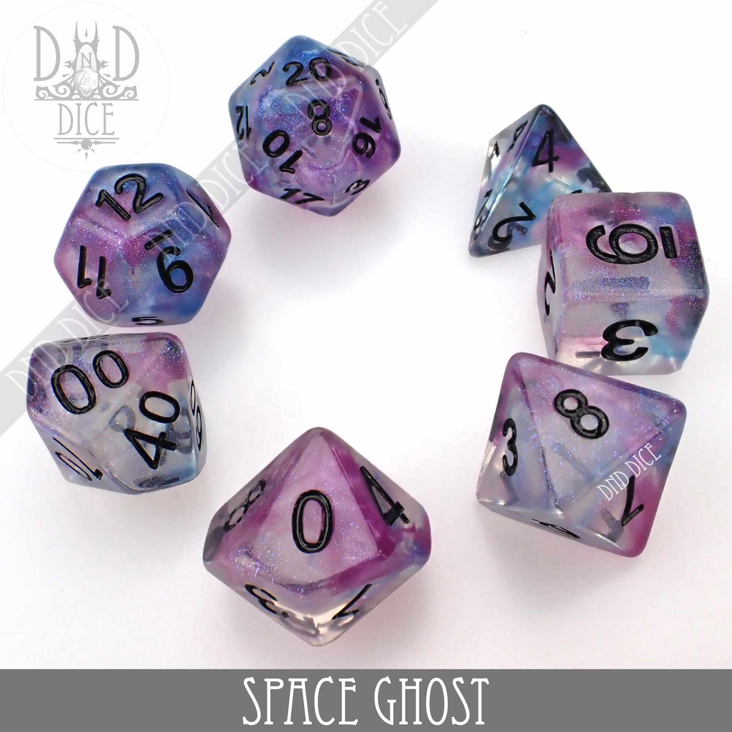 Space Ghost Dice Set - Premium Dice Sets & Games from DND DICE - Just $12! Shop now at Game Crave Tournament Store