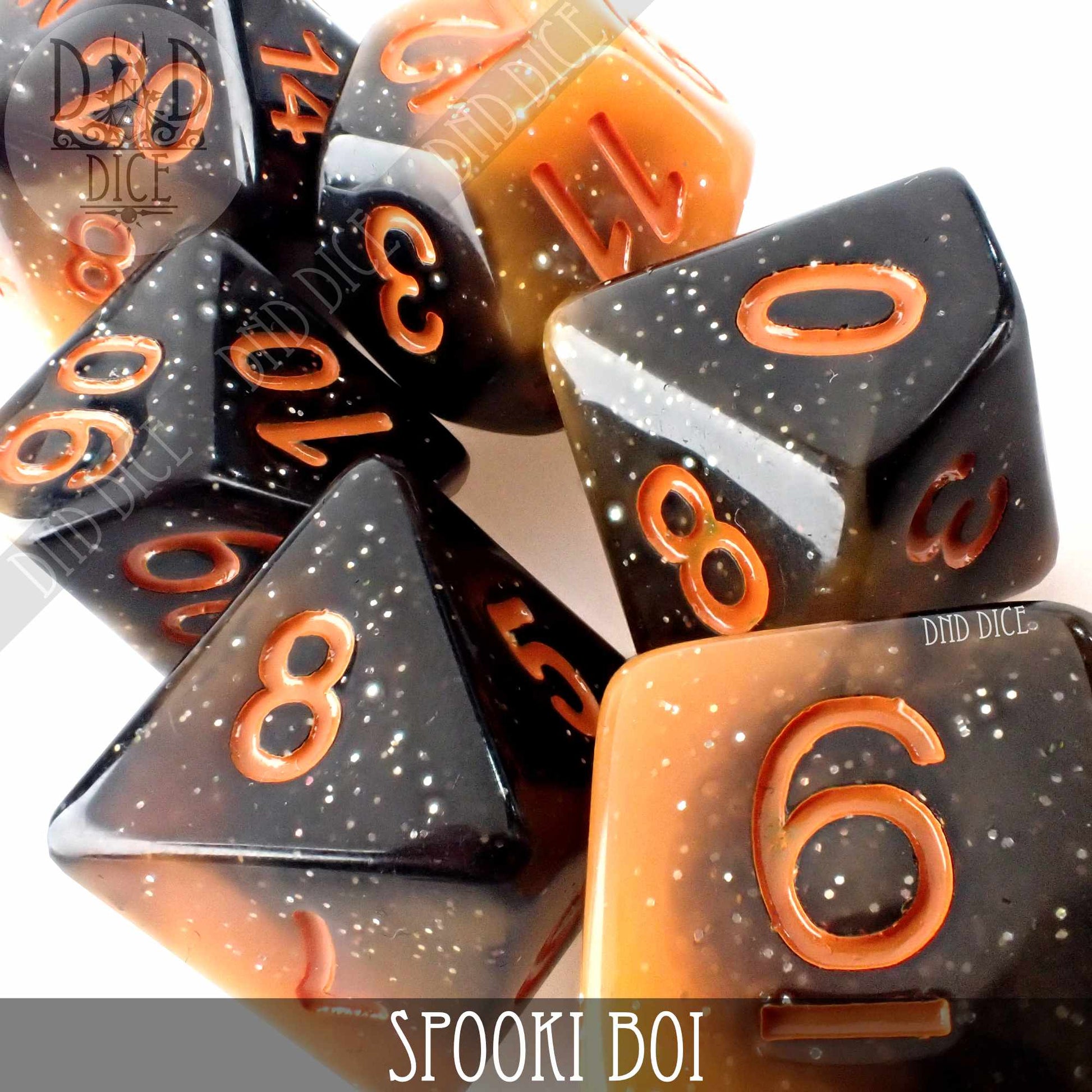 Spooki Boi Dice Set - Premium Dice Sets & Games from DND DICE - Just $12! Shop now at Game Crave Tournament Store