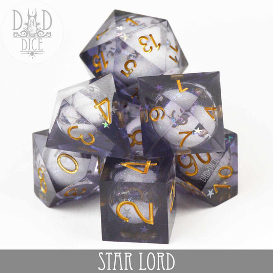 Star Lord Liquid Core Dice Set - Premium Dice Sets & Games from DND DICE - Just $40! Shop now at Game Crave Tournament Store