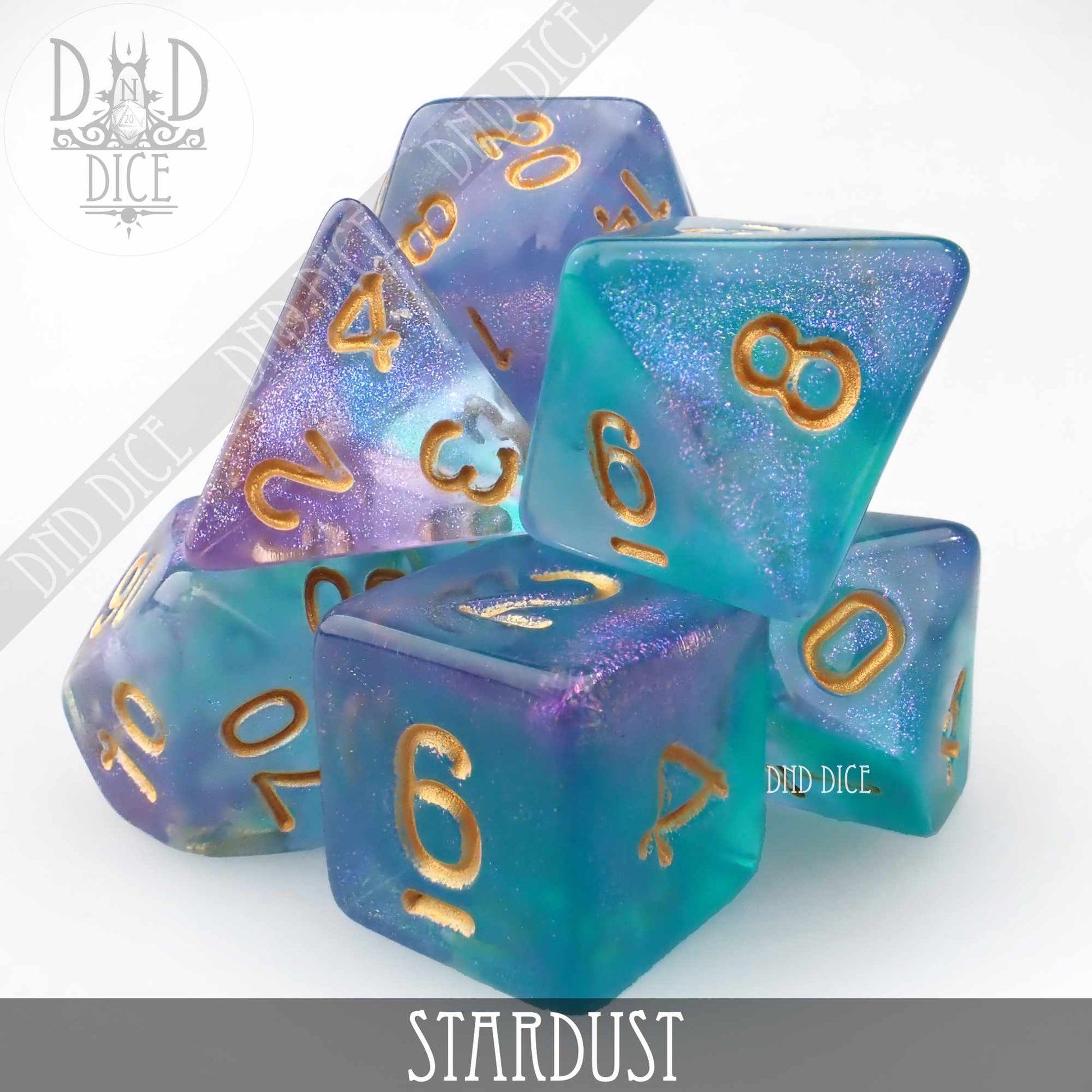 Stardust Dice Set - Premium Dice Sets & Games from DND DICE - Just $9! Shop now at Game Crave Tournament Store