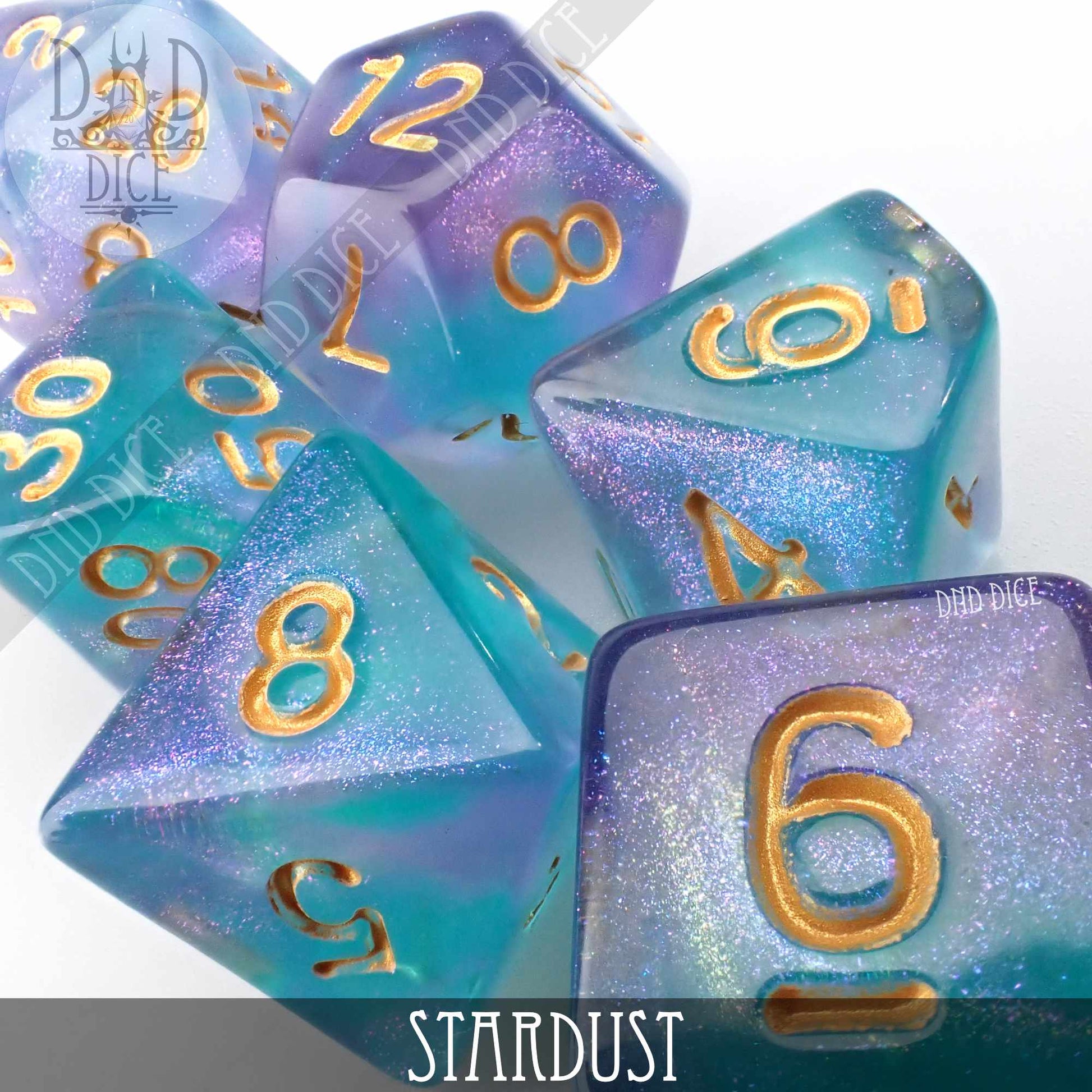 Stardust Dice Set - Premium Dice Sets & Games from DND DICE - Just $9! Shop now at Game Crave Tournament Store