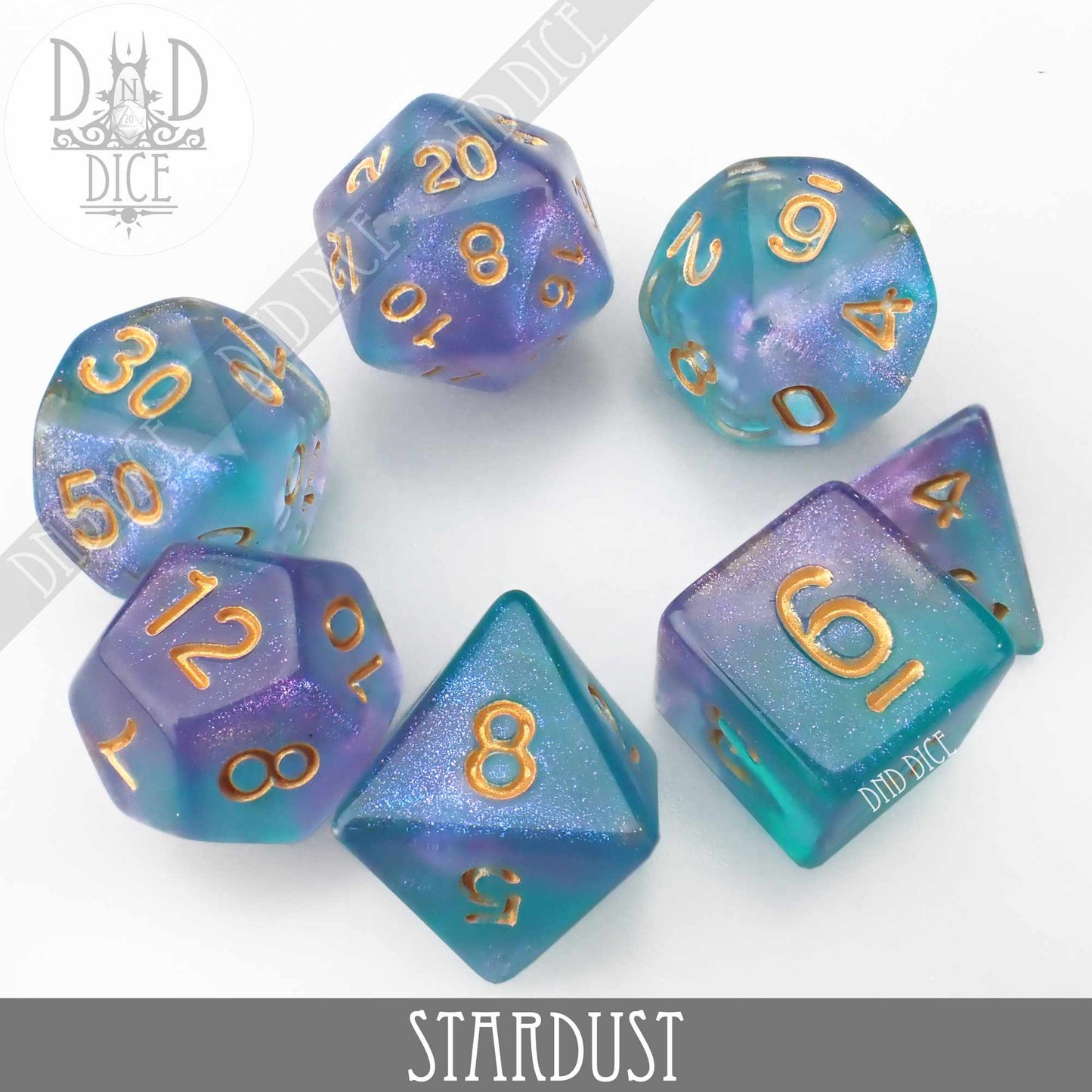 Stardust Dice Set - Premium Dice Sets & Games from DND DICE - Just $9! Shop now at Game Crave Tournament Store