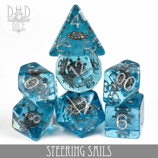 Steering Sails Dice Set - Premium Dice Sets & Games from DND DICE - Just $15! Shop now at Game Crave Tournament Store