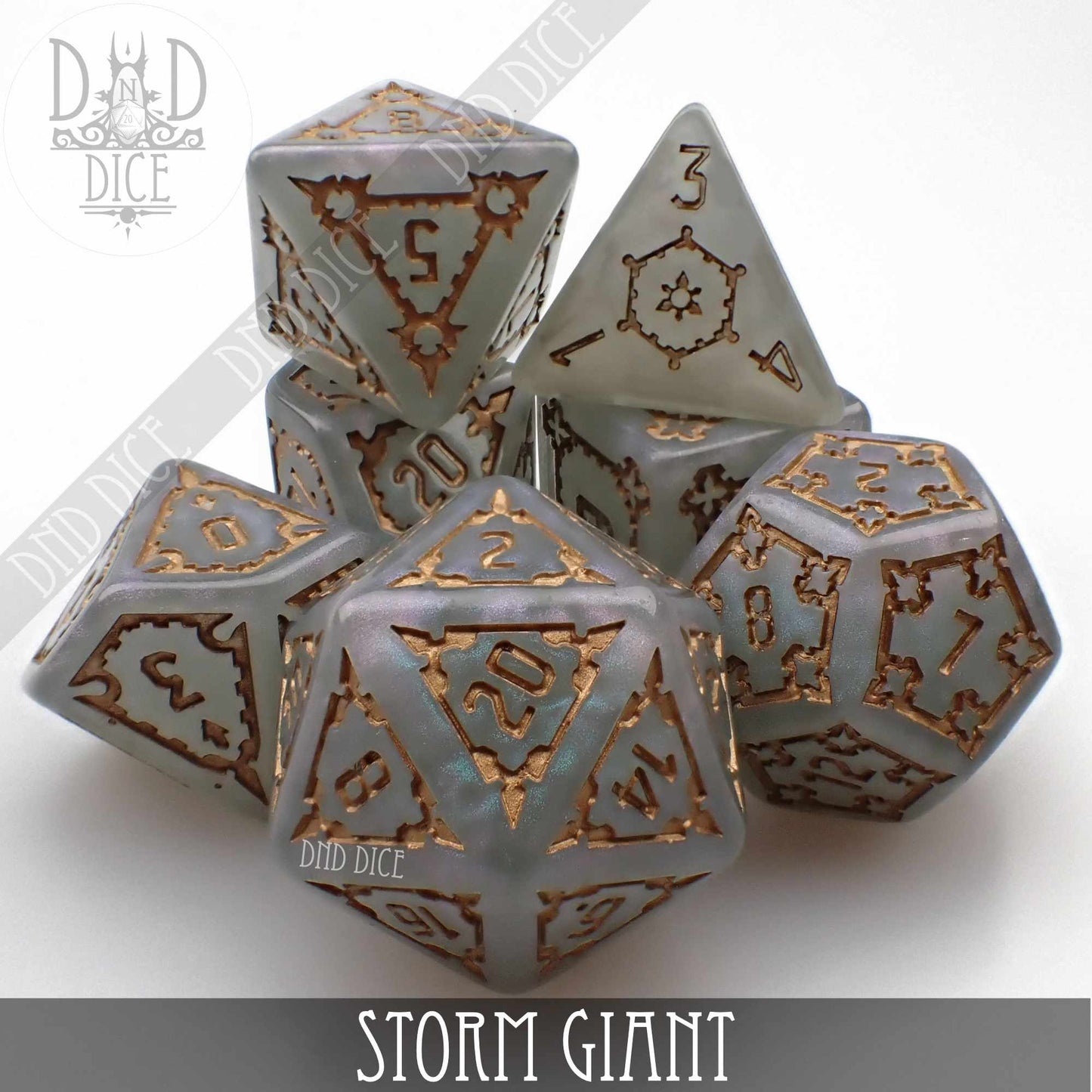 Storm Giant Dice Set (Oversize) - Premium Dice Sets & Games from DND DICE - Just $20! Shop now at Game Crave Tournament Store