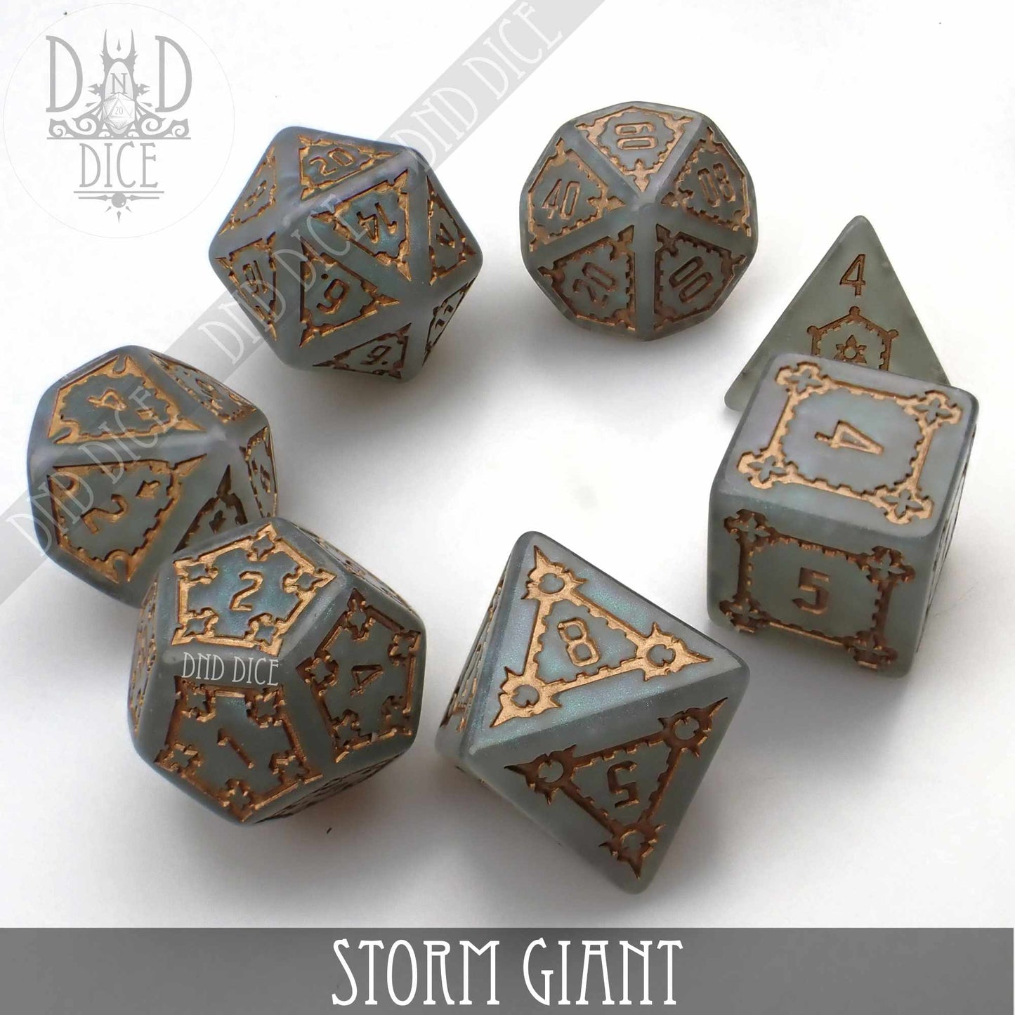 Storm Giant Dice Set (Oversize) - Premium Dice Sets & Games from DND DICE - Just $20! Shop now at Game Crave Tournament Store