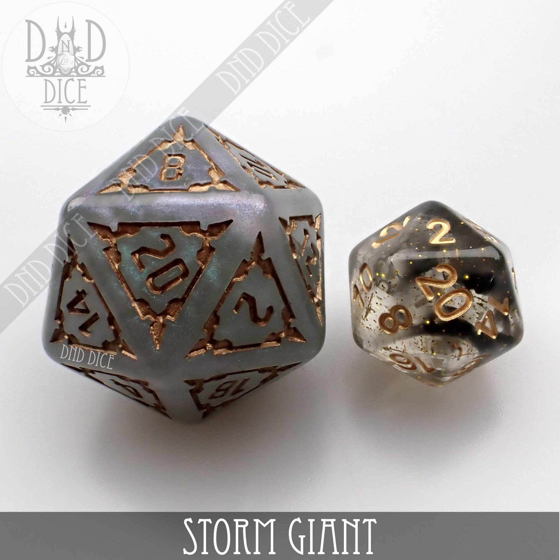 Storm Giant Dice Set (Oversize) - Premium Dice Sets & Games from DND DICE - Just $20! Shop now at Game Crave Tournament Store