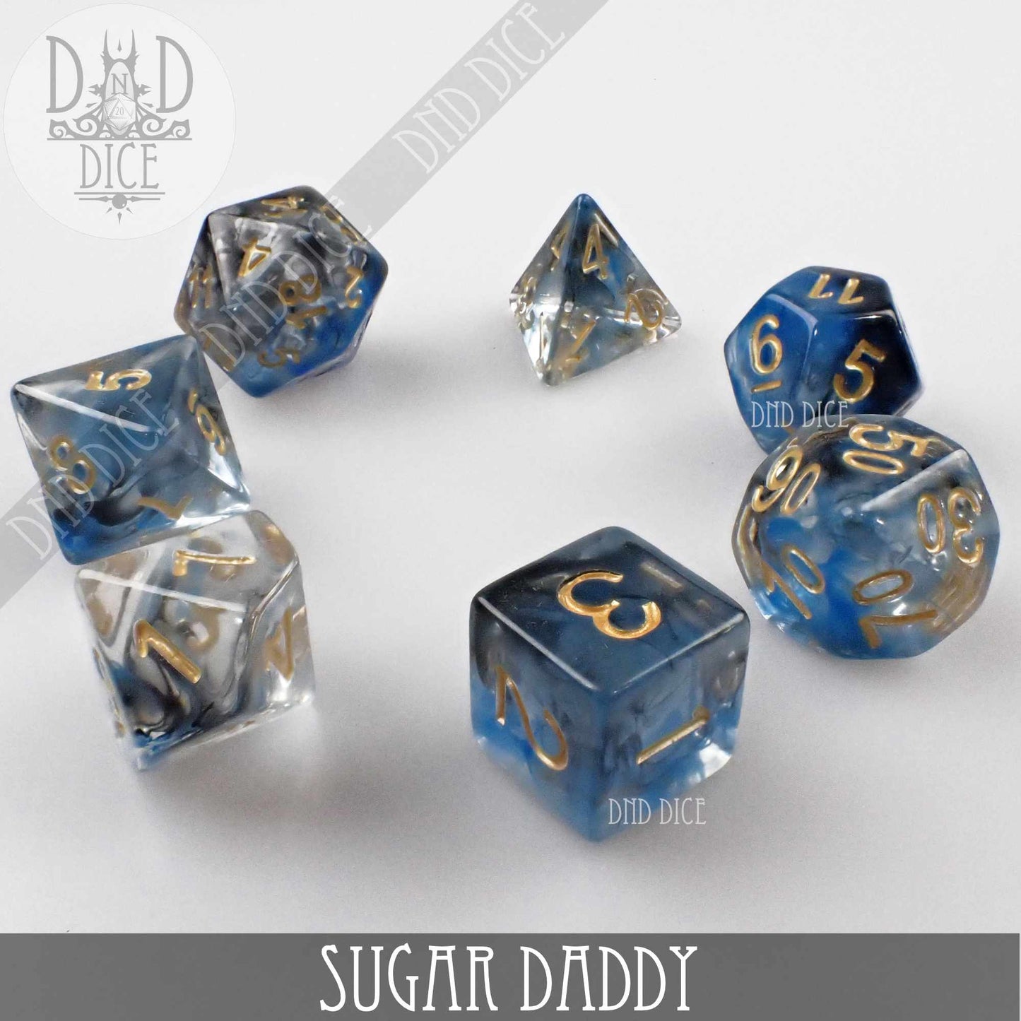 Sugar Daddy Dice Set - Premium Dice Sets & Games from DND DICE - Just $10! Shop now at Game Crave Tournament Store